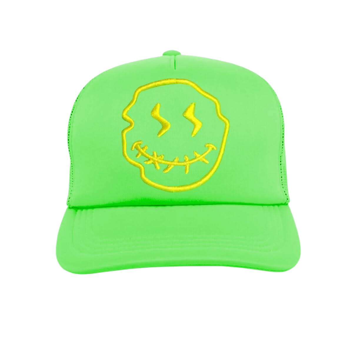 All Human Dirty Sprite Halloween Trucker Electric Green