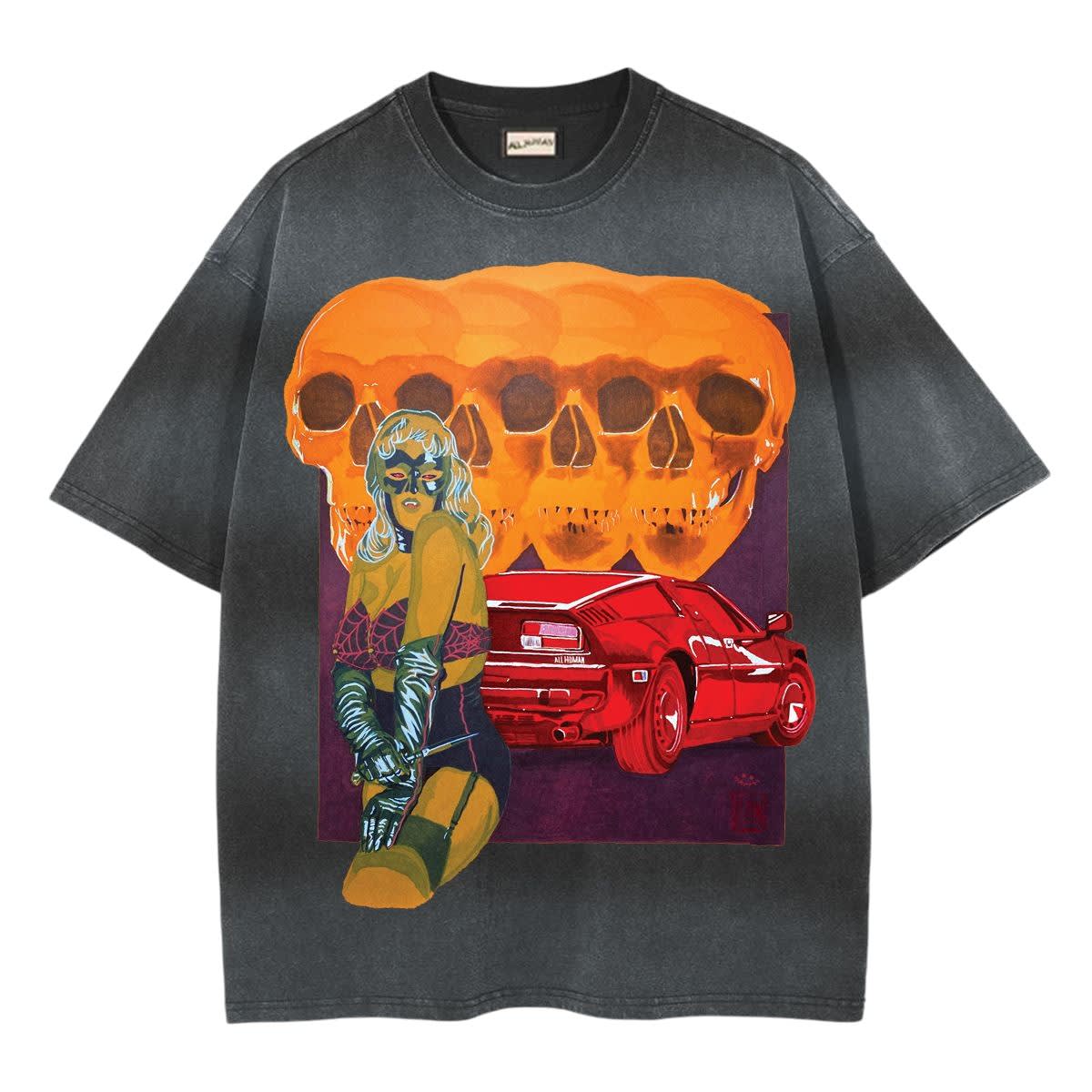 All Human Fast Life T-Shirt Black