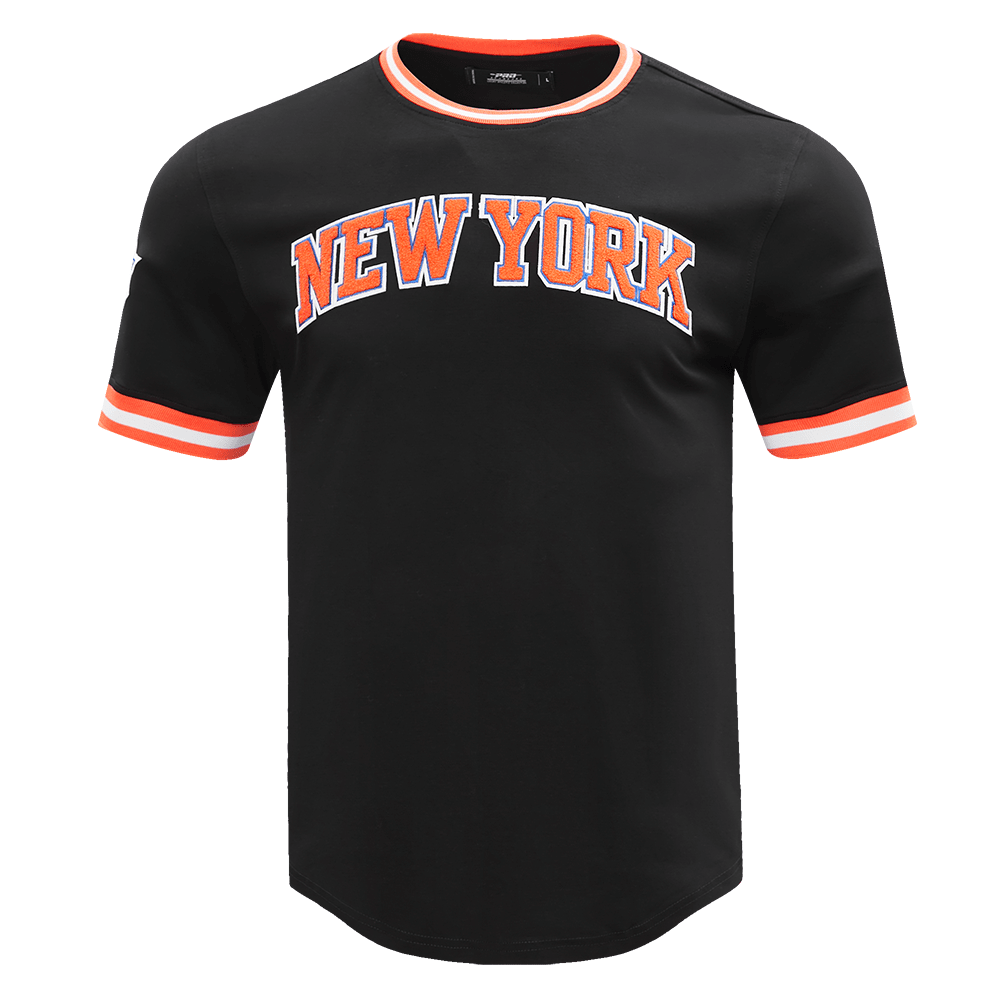 Pro Standard New York Knicks Classic Chenille T-Shirt Black