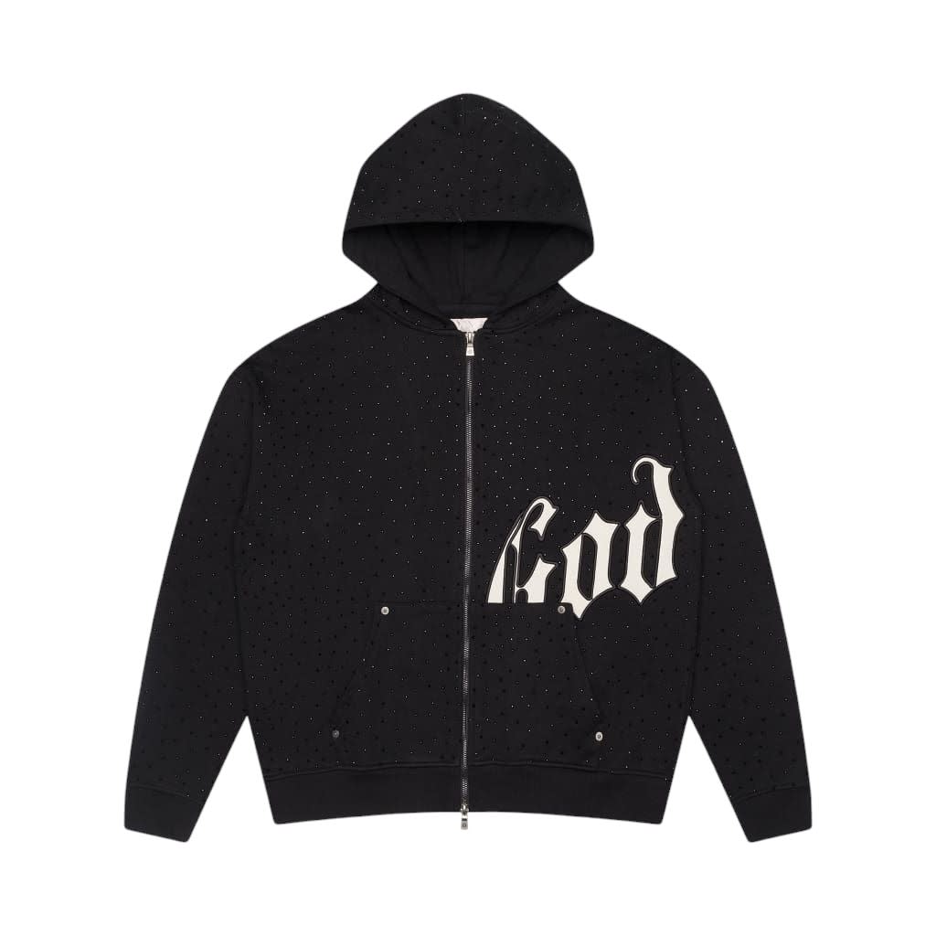Godspeed OG Logo V2 VVS Hoodie Black/White
