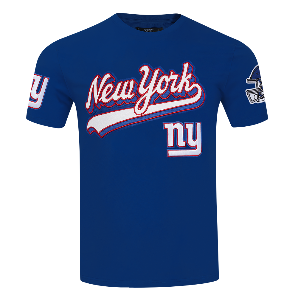 Pro Standard New York Giants Script Tail T-Shirt Royal Blue
