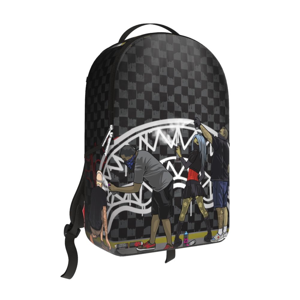 Sprayground Subway Vandals Backpack Black