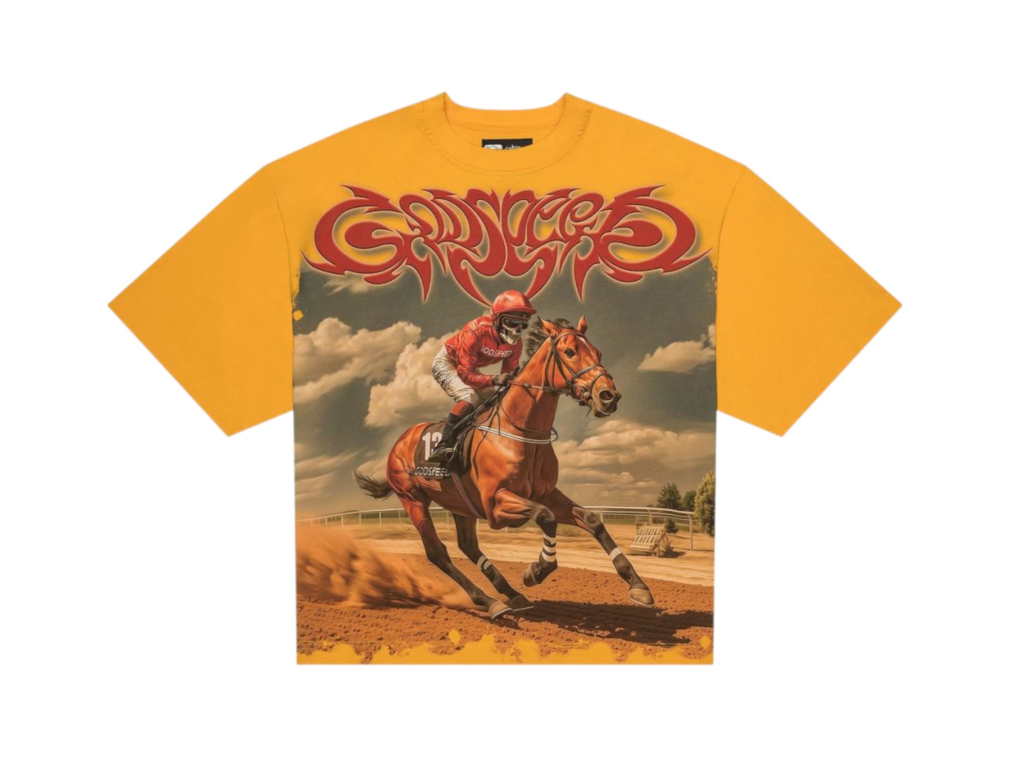 Godspeed Thoroughbred T-Shirt Yellow