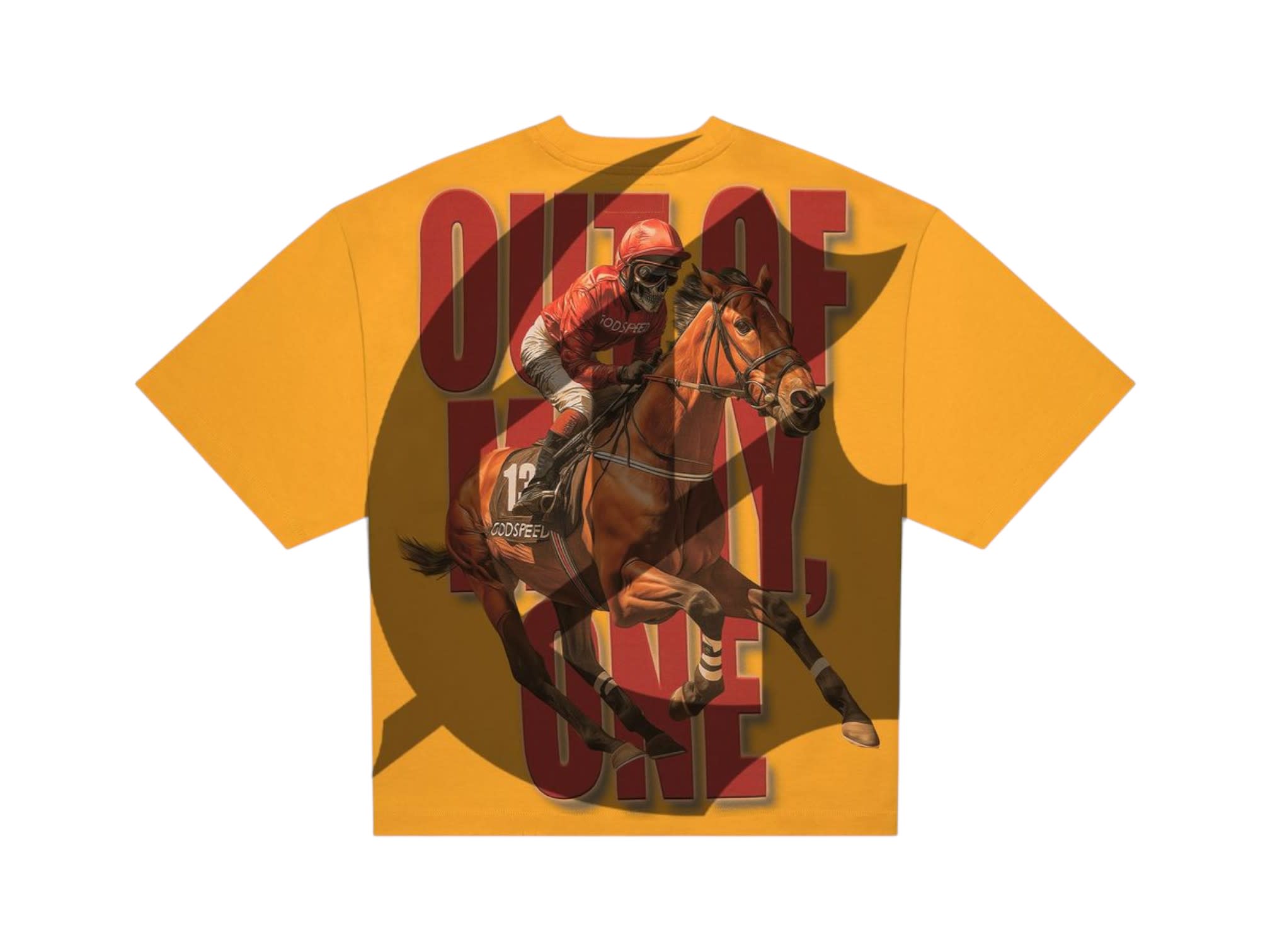 Godspeed Thoroughbred T-Shirt Yellow
