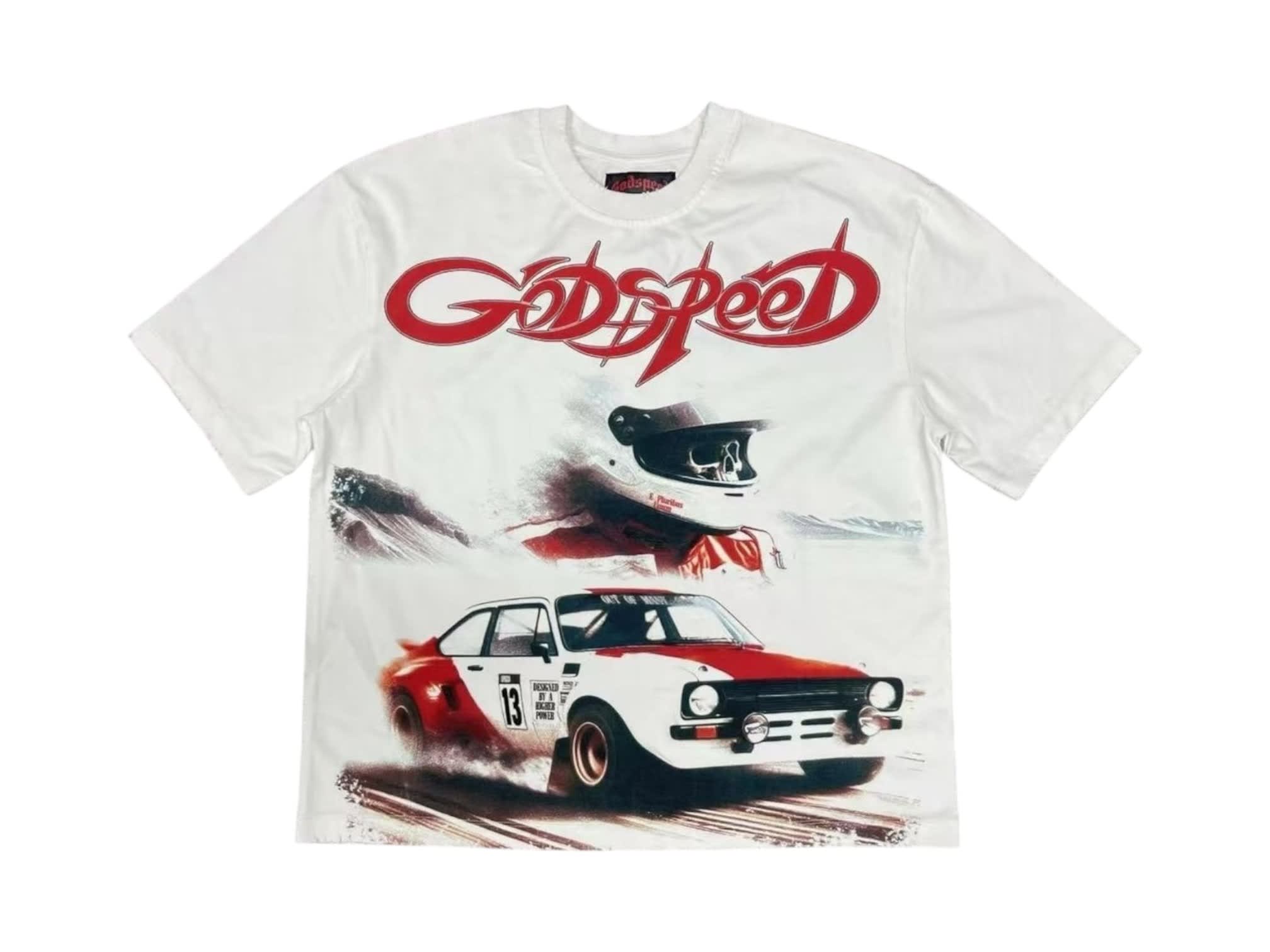 Godspeed Abu Dhabi Desert Challenge T-Shirt White