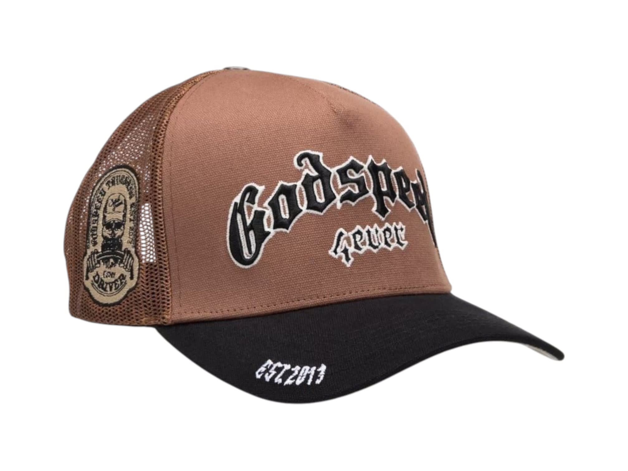 Godspeed GS Forever Trucker Hat Brown