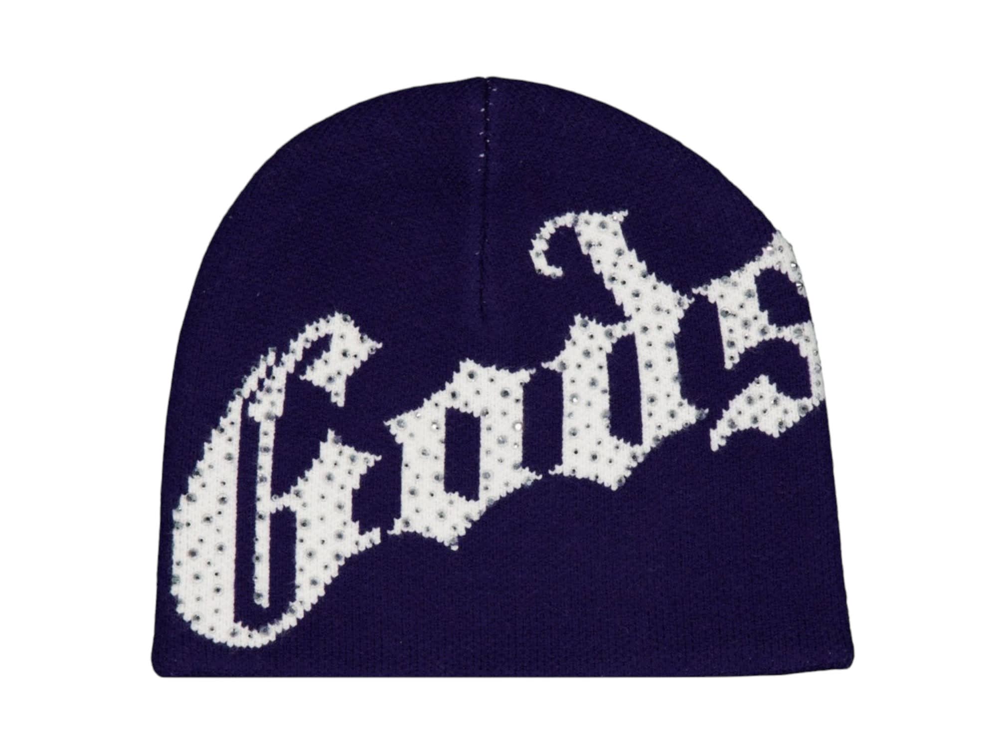Godspeed OG Logo Studded Beanie Navy White