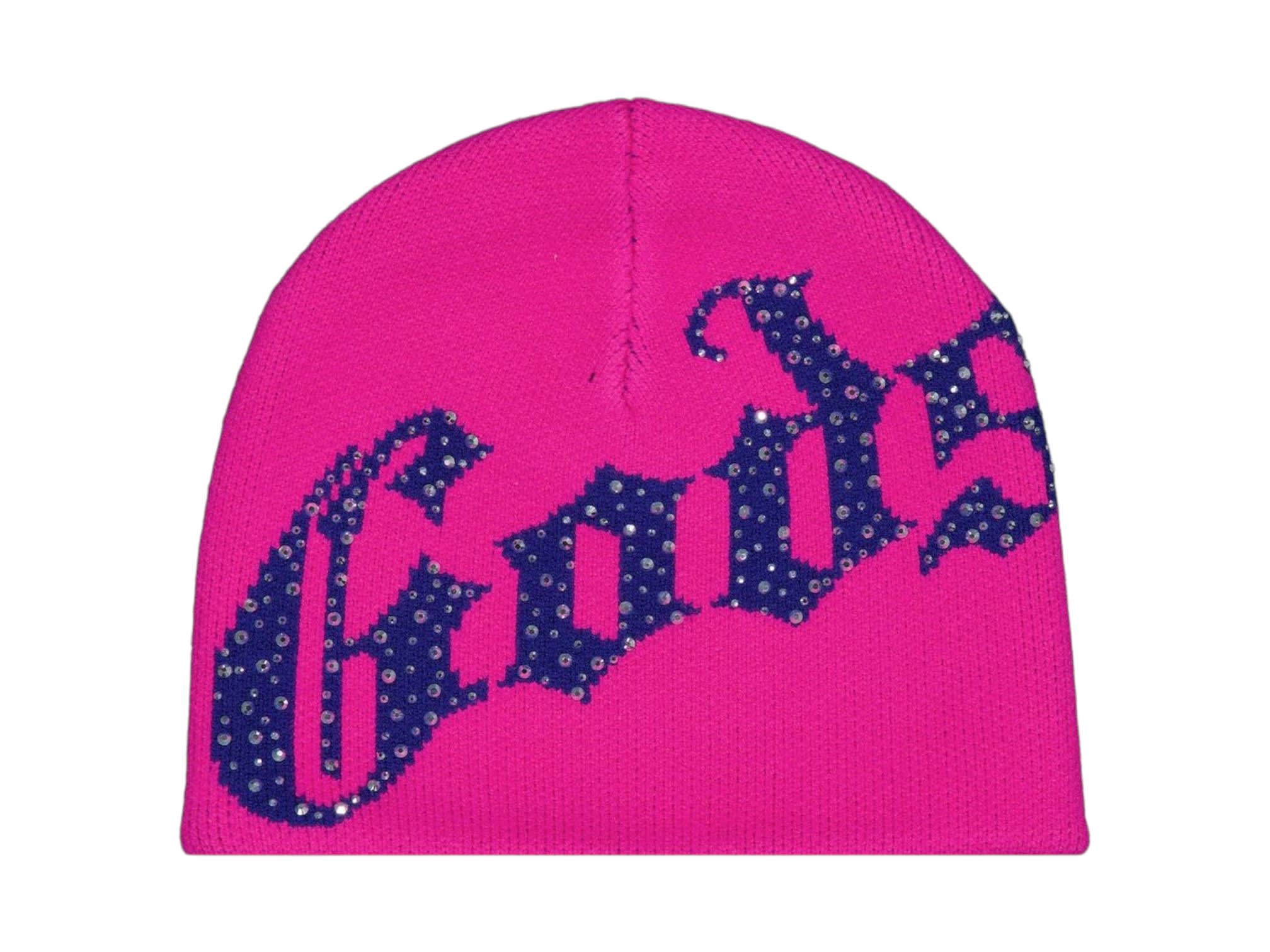 Godspeed OG Logo Studded Beanie Fuchsia/Purple
