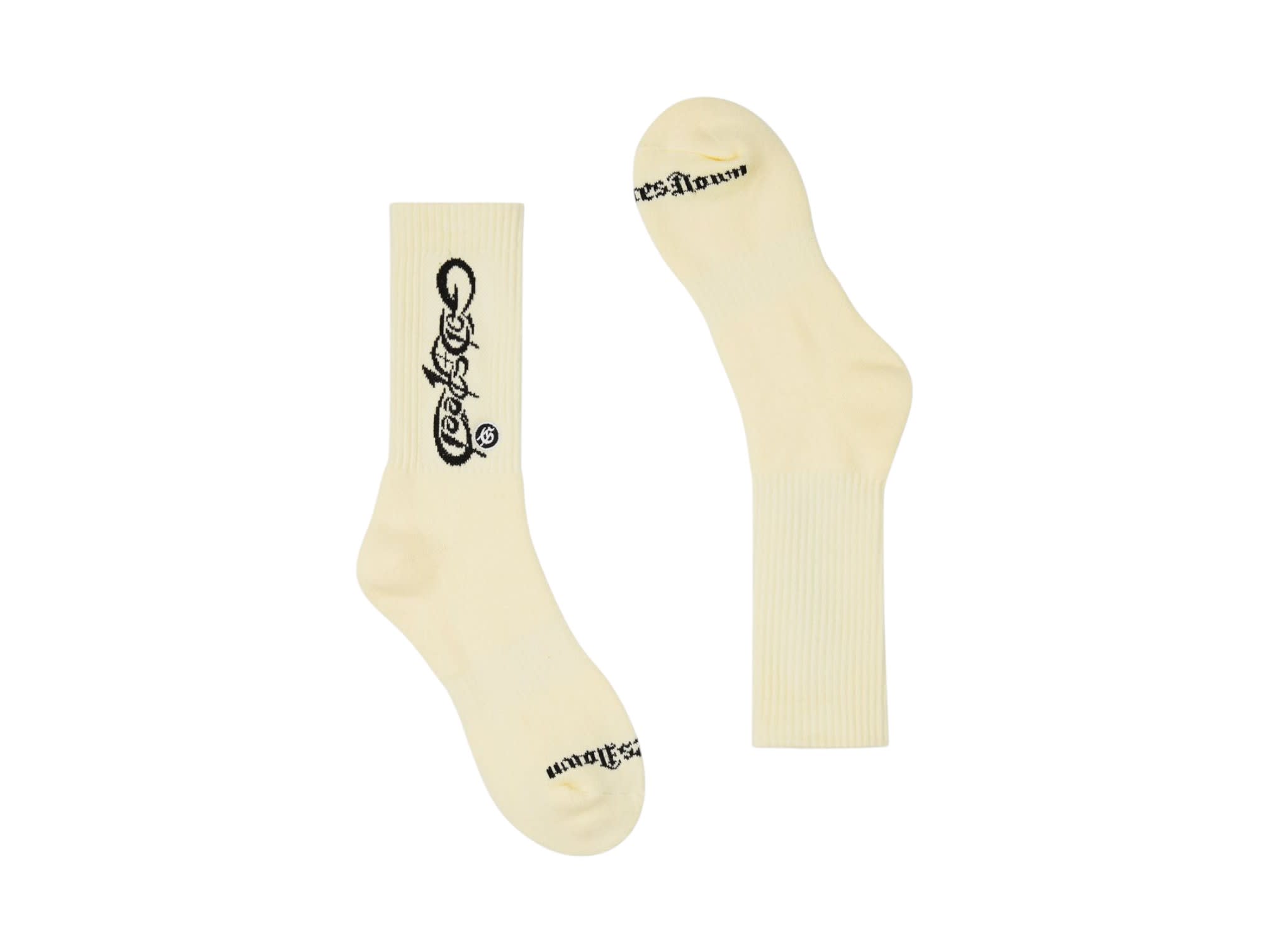 Godspeed New Age Logo Socks Bone