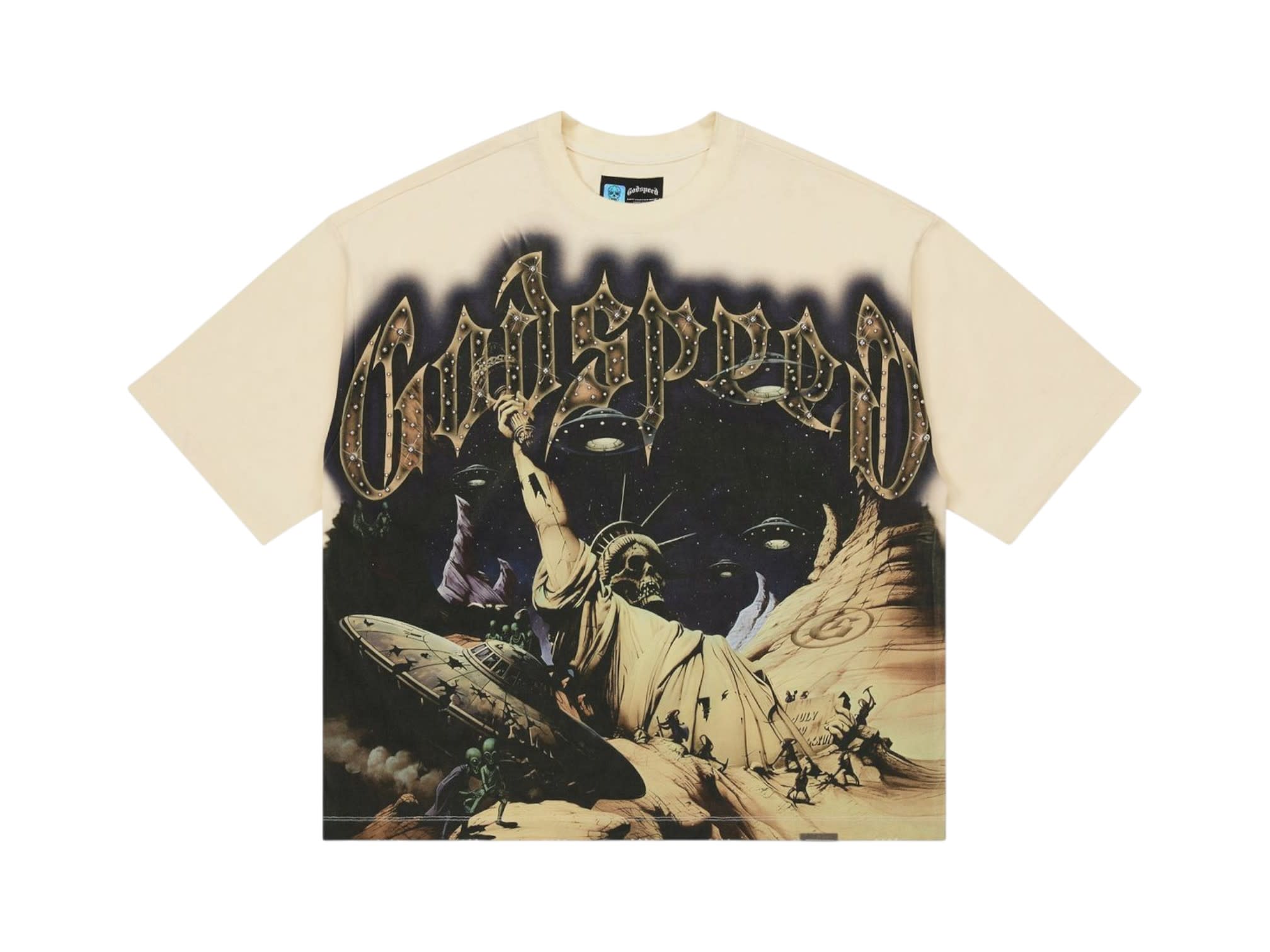 Godspeed Divine Extinction T-Shirt Bone