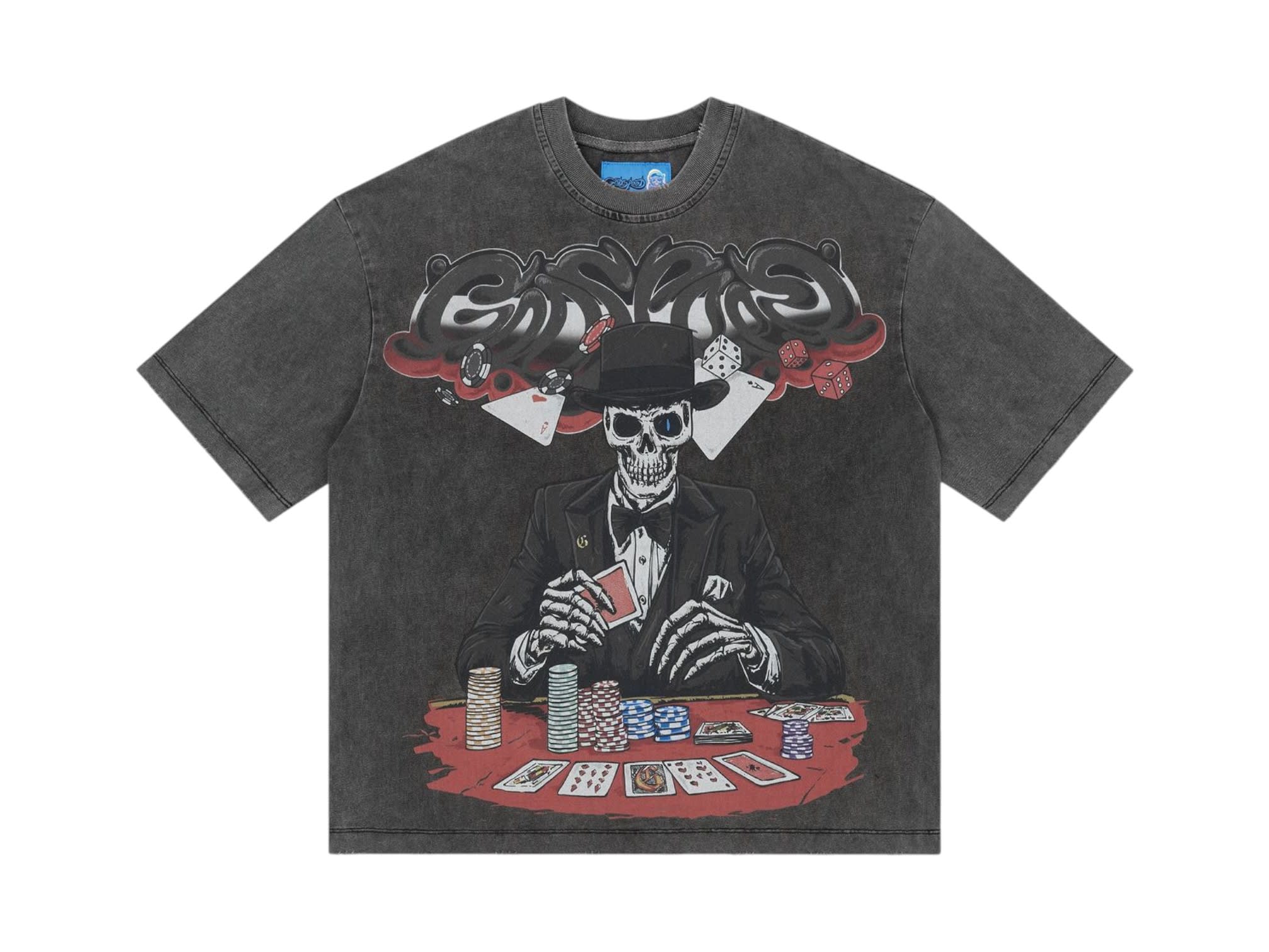 Godspeed High Stakes T-Shirt NG Grey Wash