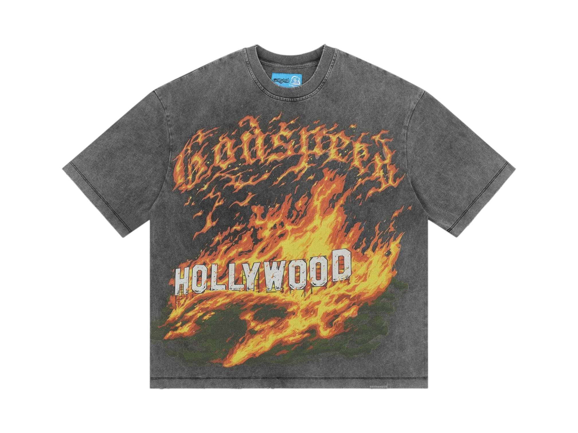 Godspeed Hollywood Inferno II NG T-Shirt Grey Wash