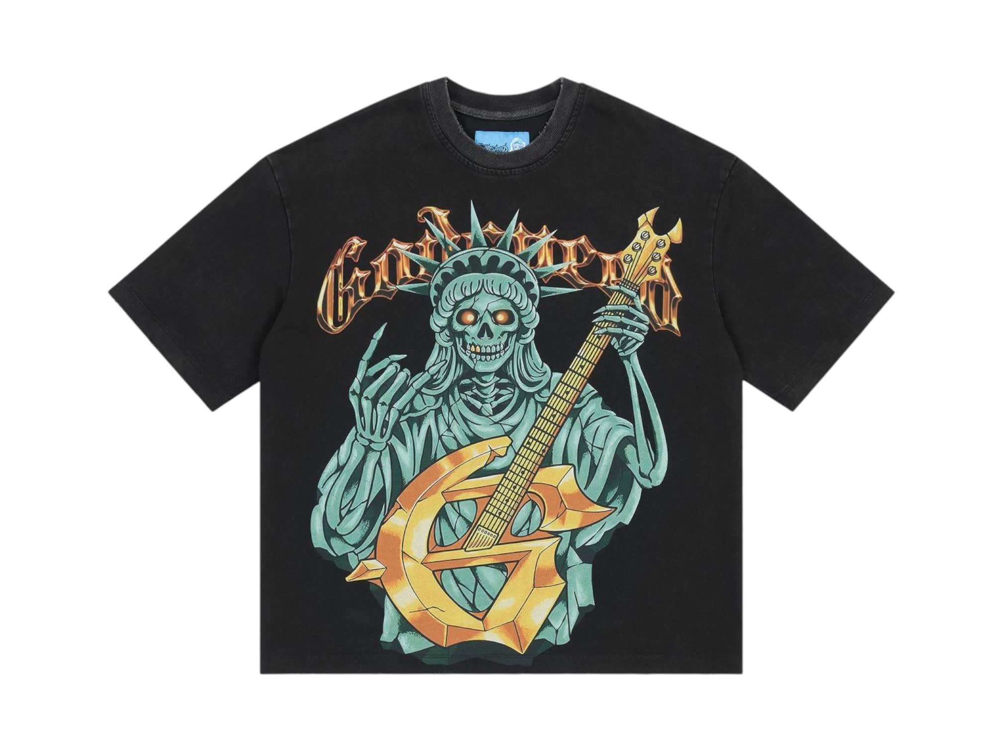 Godspeed Liberty Rock T-Shirt NG Black