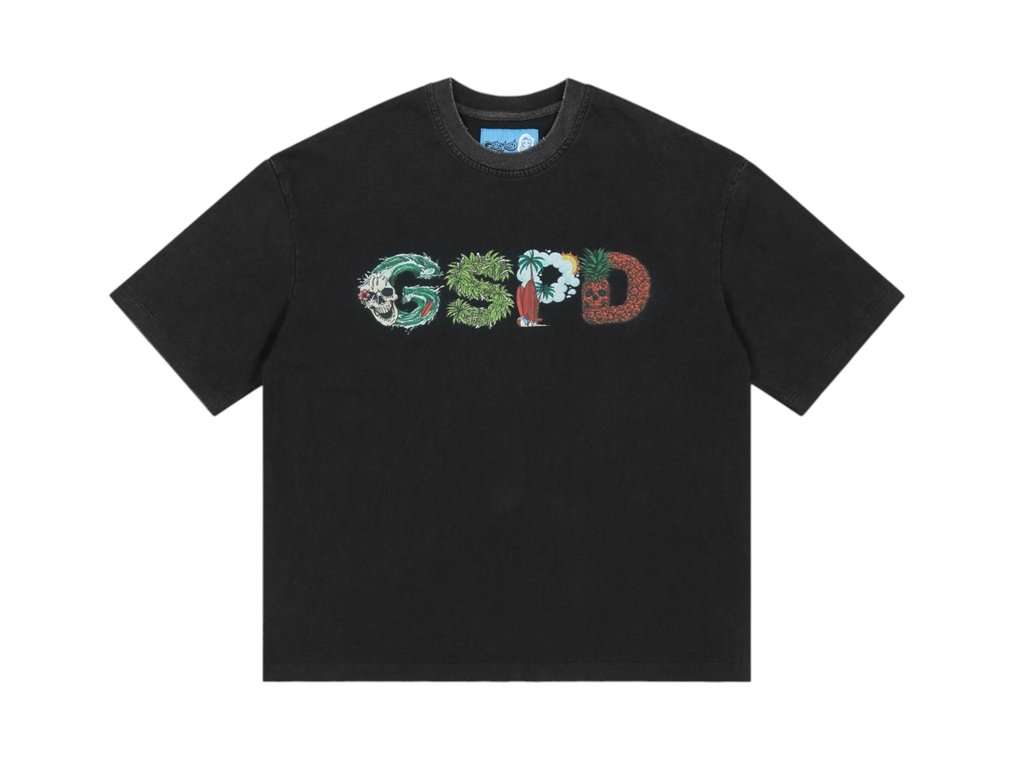 Godspeed Surfs Up T-Shirt Black