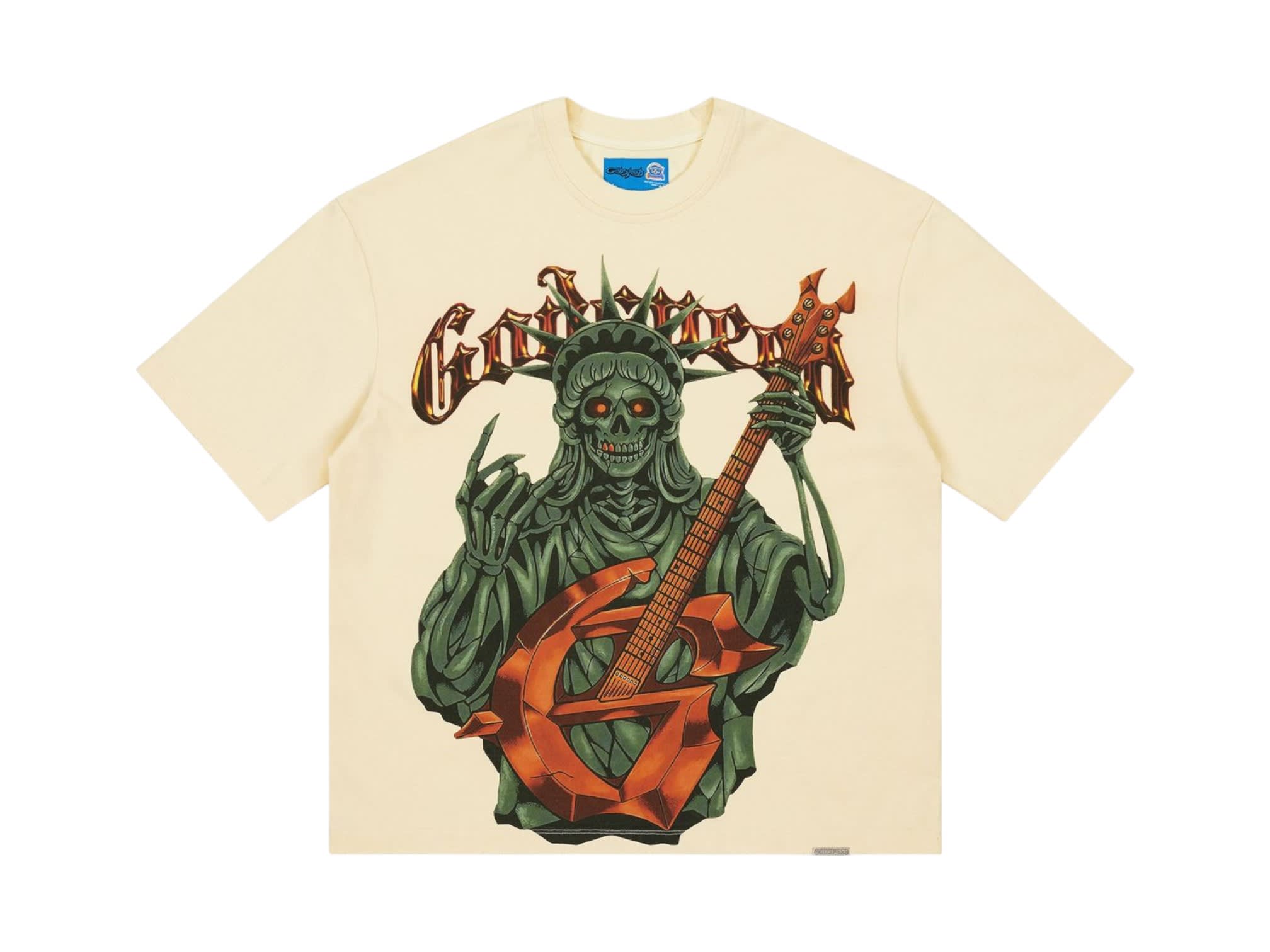 Godspeed Liberty Rock T-Shirt NG Bone