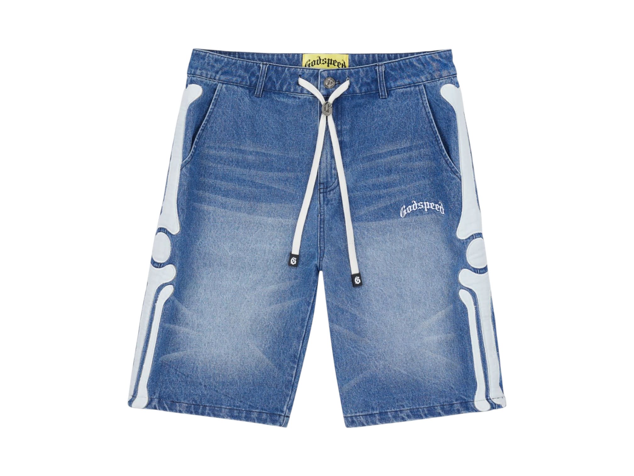 Godspeed Femur Denim Shorts Blue