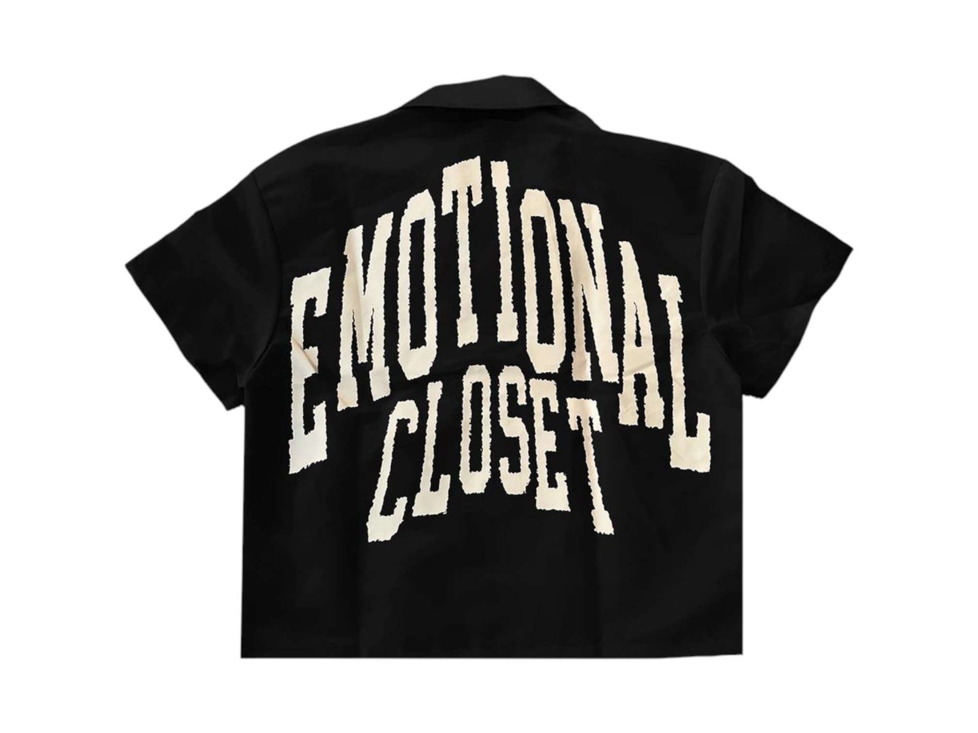 Mixed Emotion Backyard Nylon Shirt Black