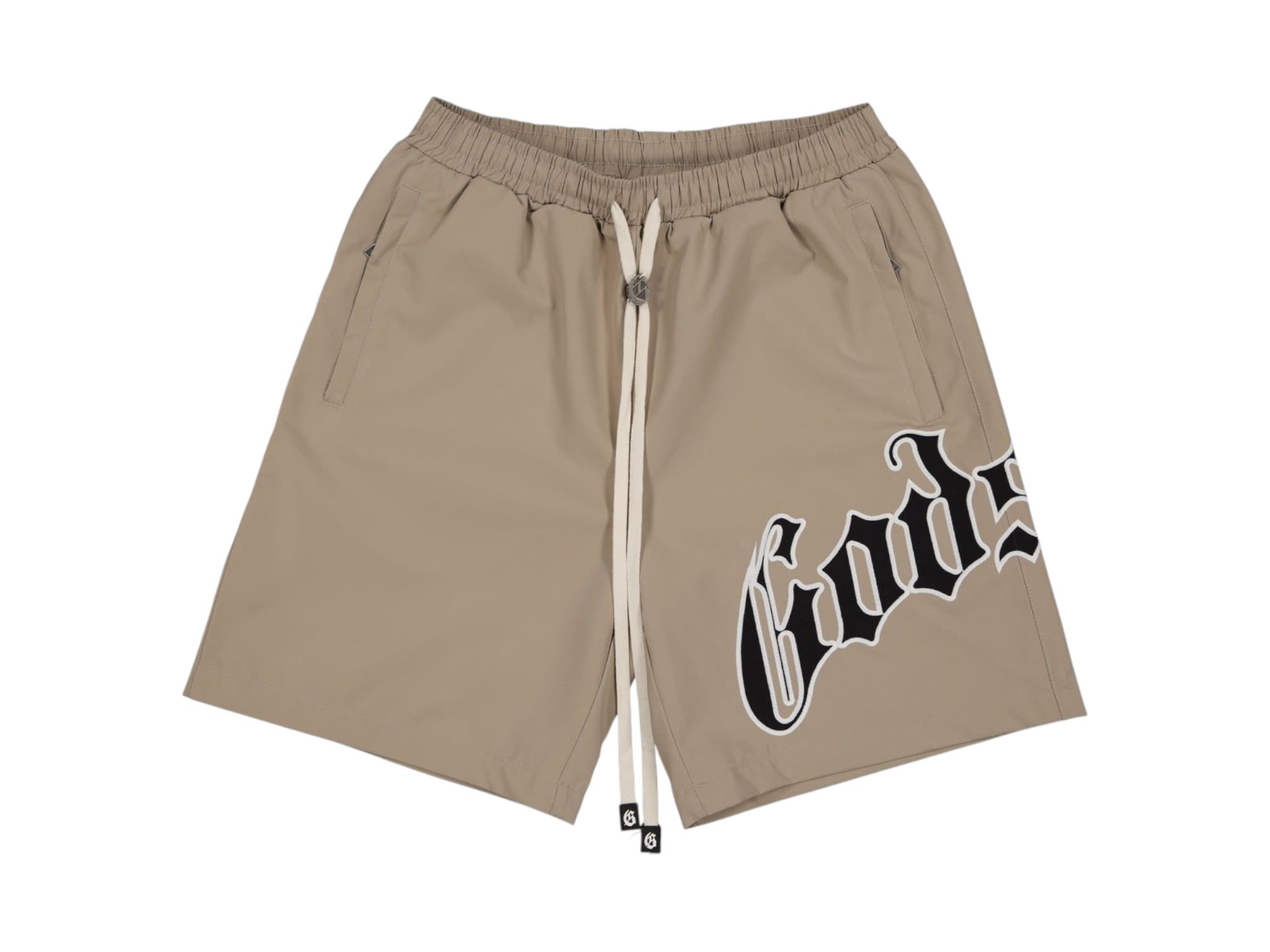 Godspeed OG Logo Nylon Shorts Sand