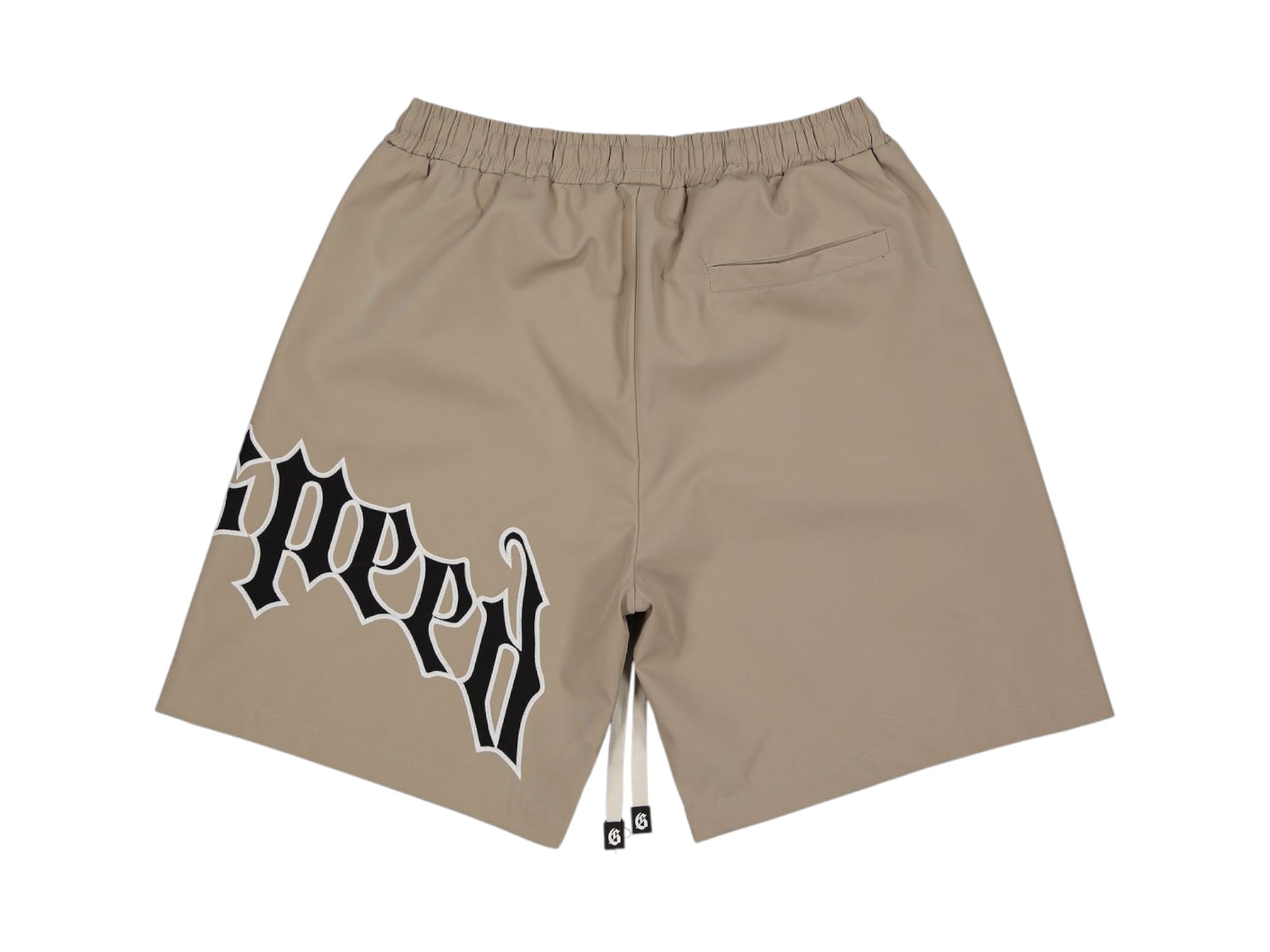 Godspeed OG Logo Nylon Shorts Sand