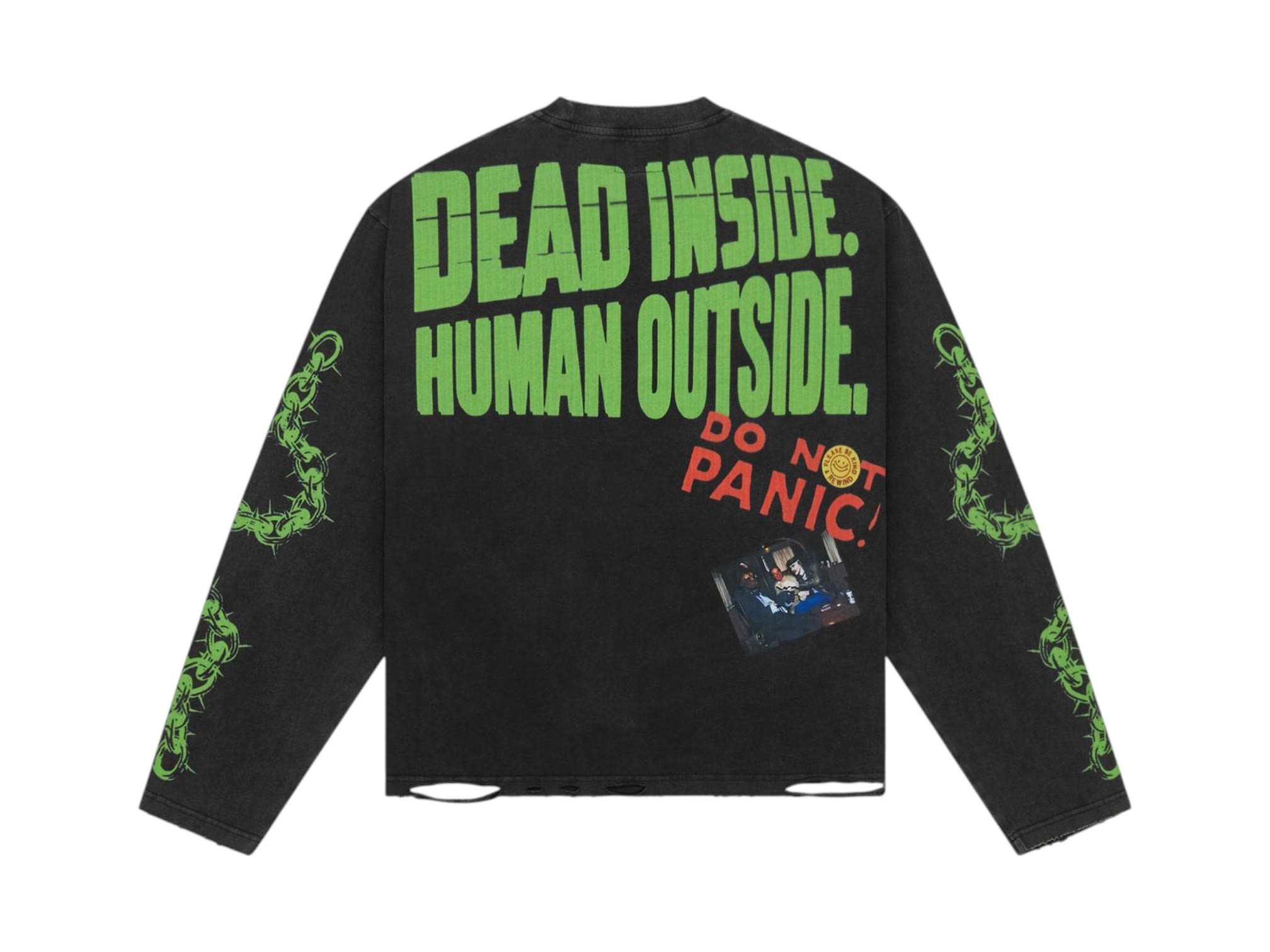 All Human American Psychos L/S Black