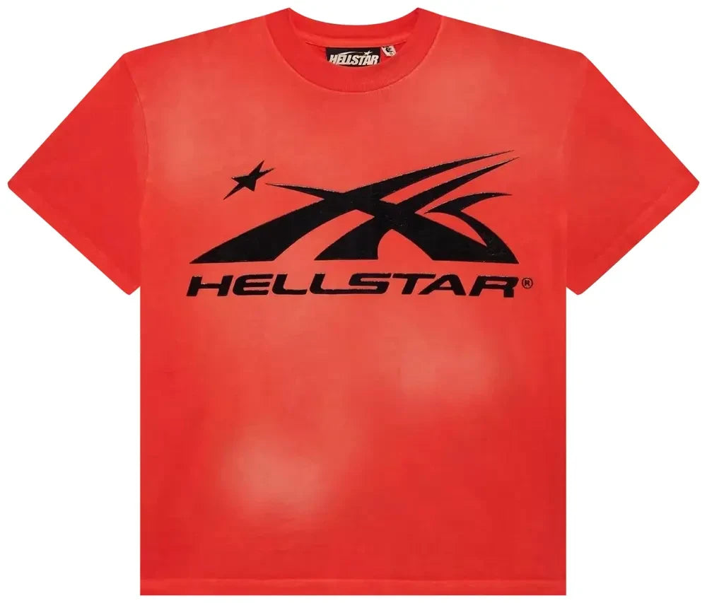 Hellstar Sports Logo T-Shirt Red