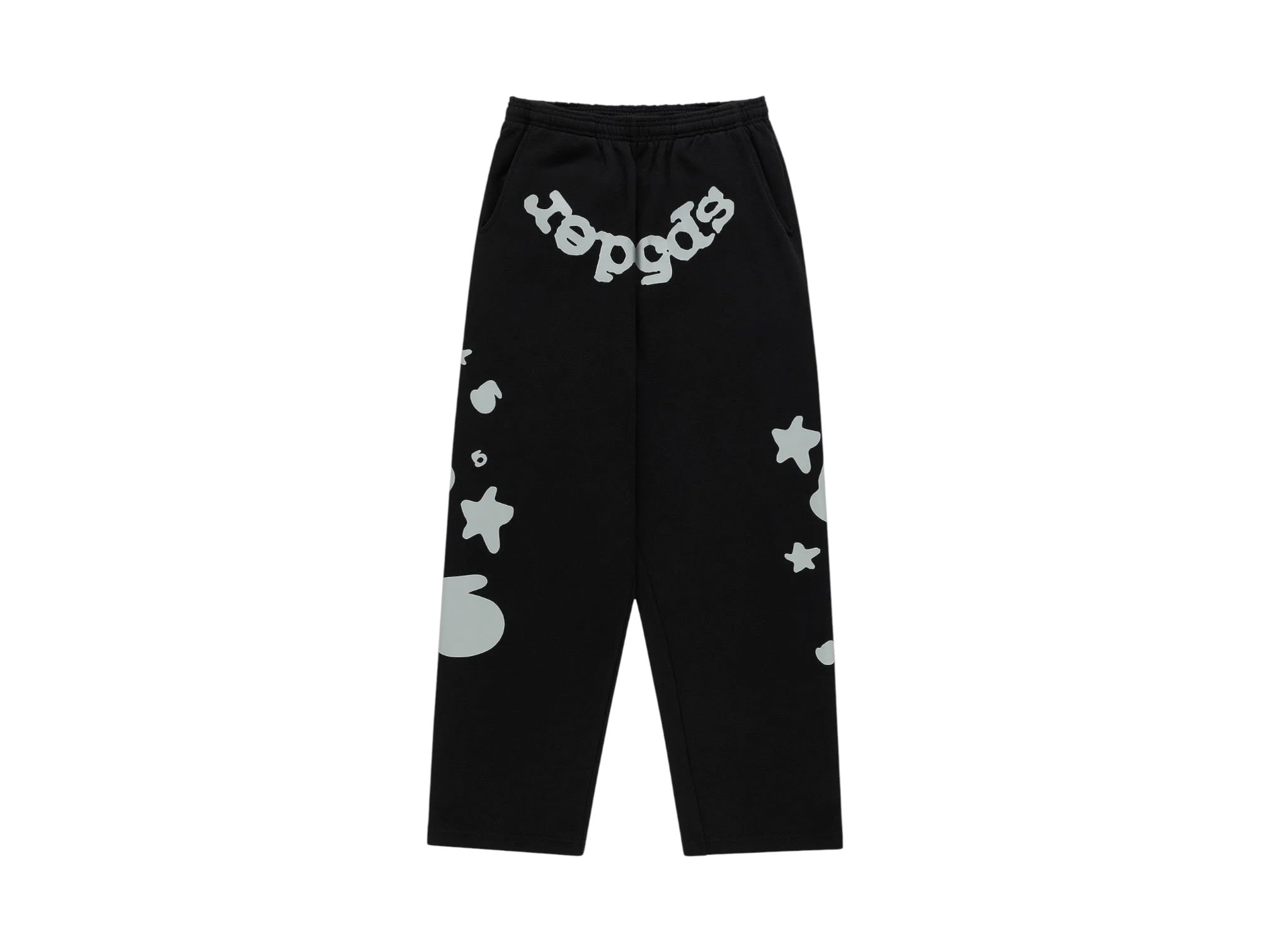 Sp5der Reflective Beluga Sweatpants Black