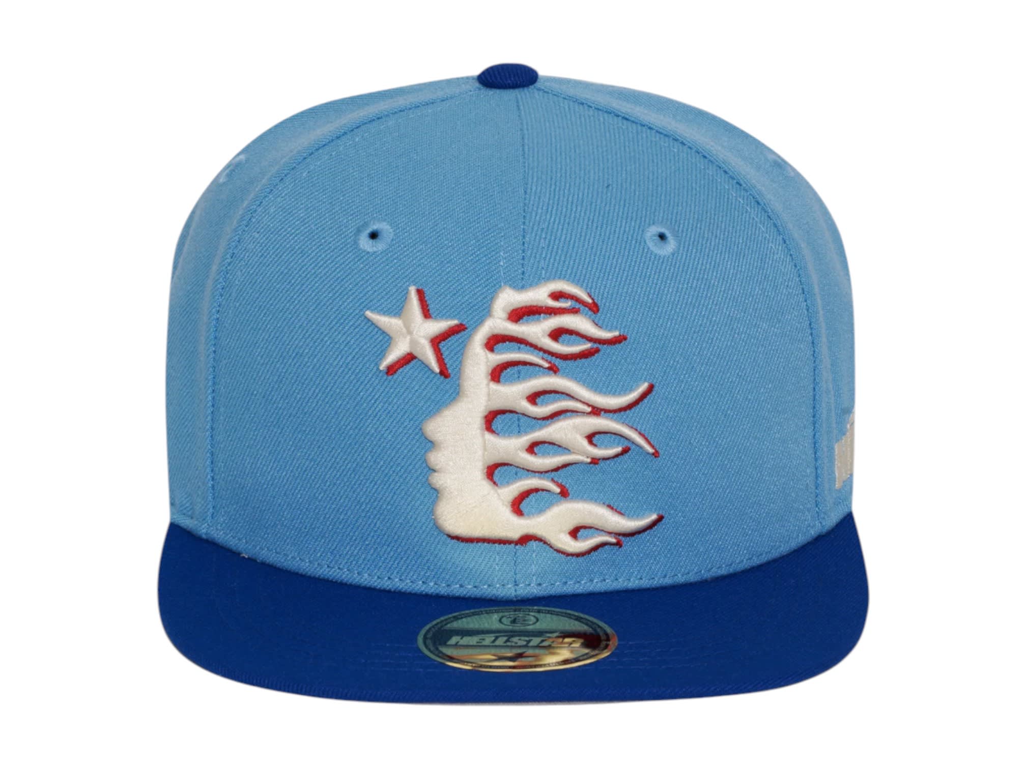 Hellstar Baseball Fitted Hat Baby Blue