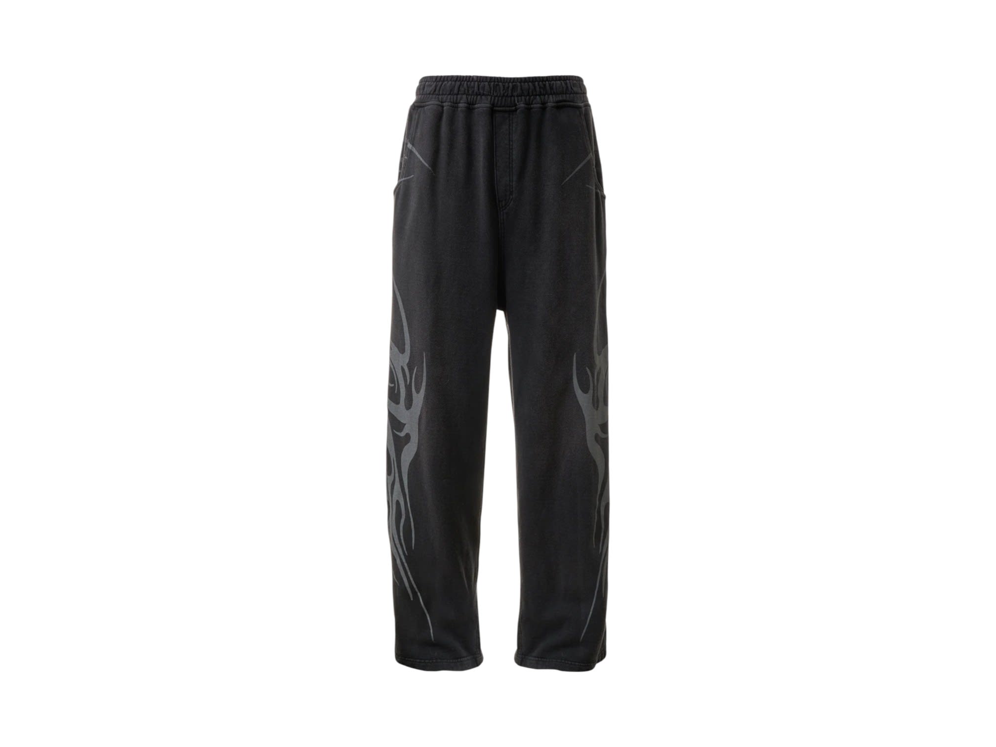 Hellstar Tribal Flame Sweatpants Black