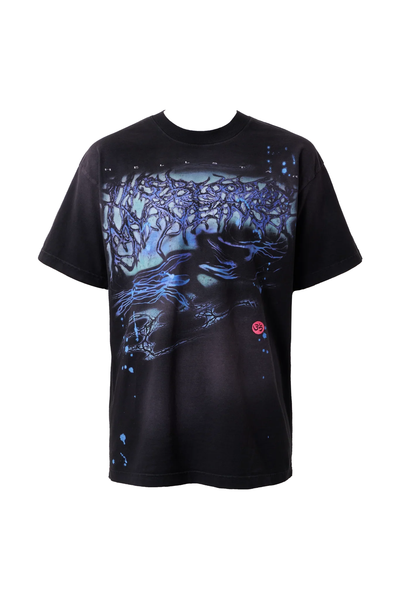 Hellstar Creation T-Shirt Black/Blue
