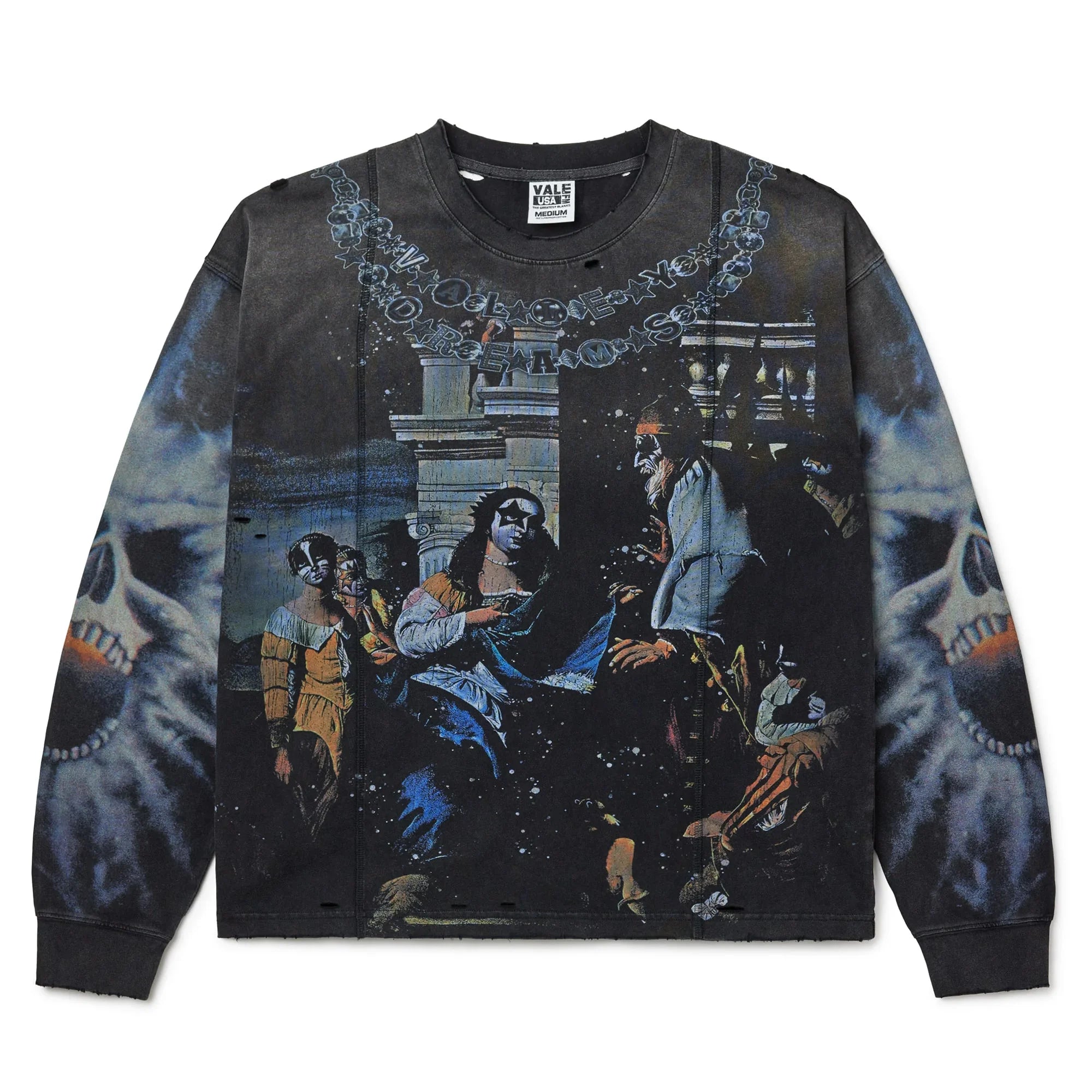 Vale Forever Metal Renaissance L/S T-Shirt Black