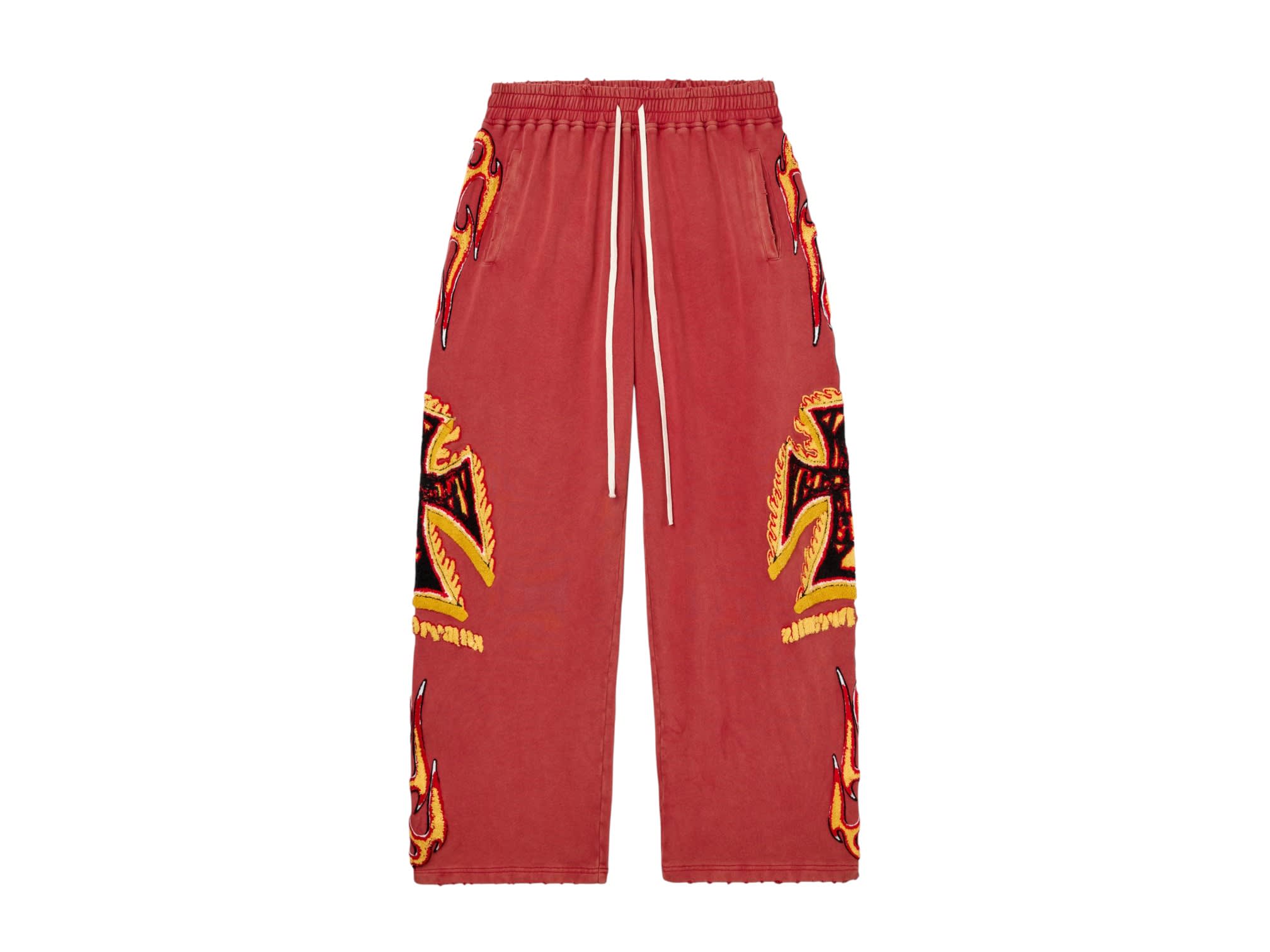 Vale Forever La Flare Sweatpants Red