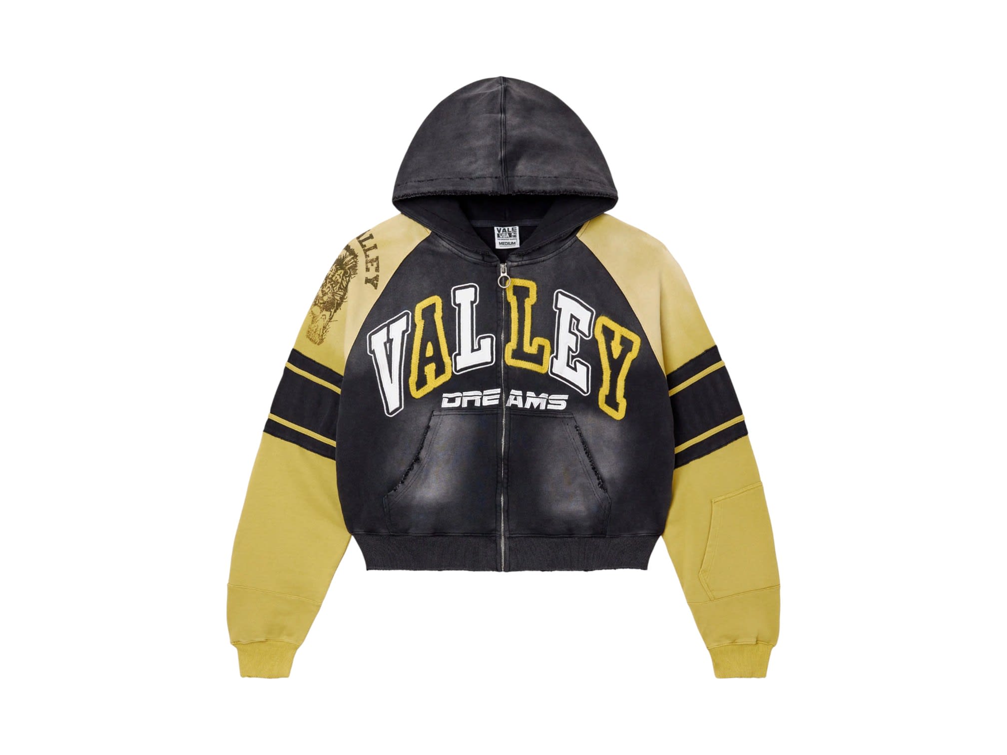 Vale Forever Lethal Zip Up Black/Yellow