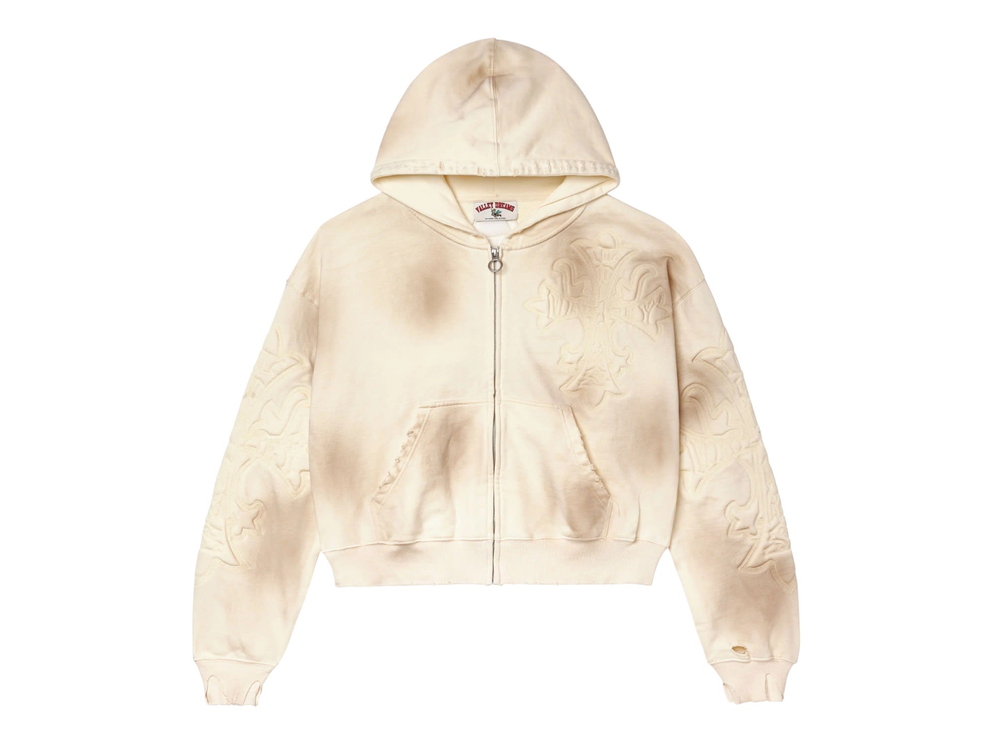 Vale Forever Carver Zip Up Ivory
