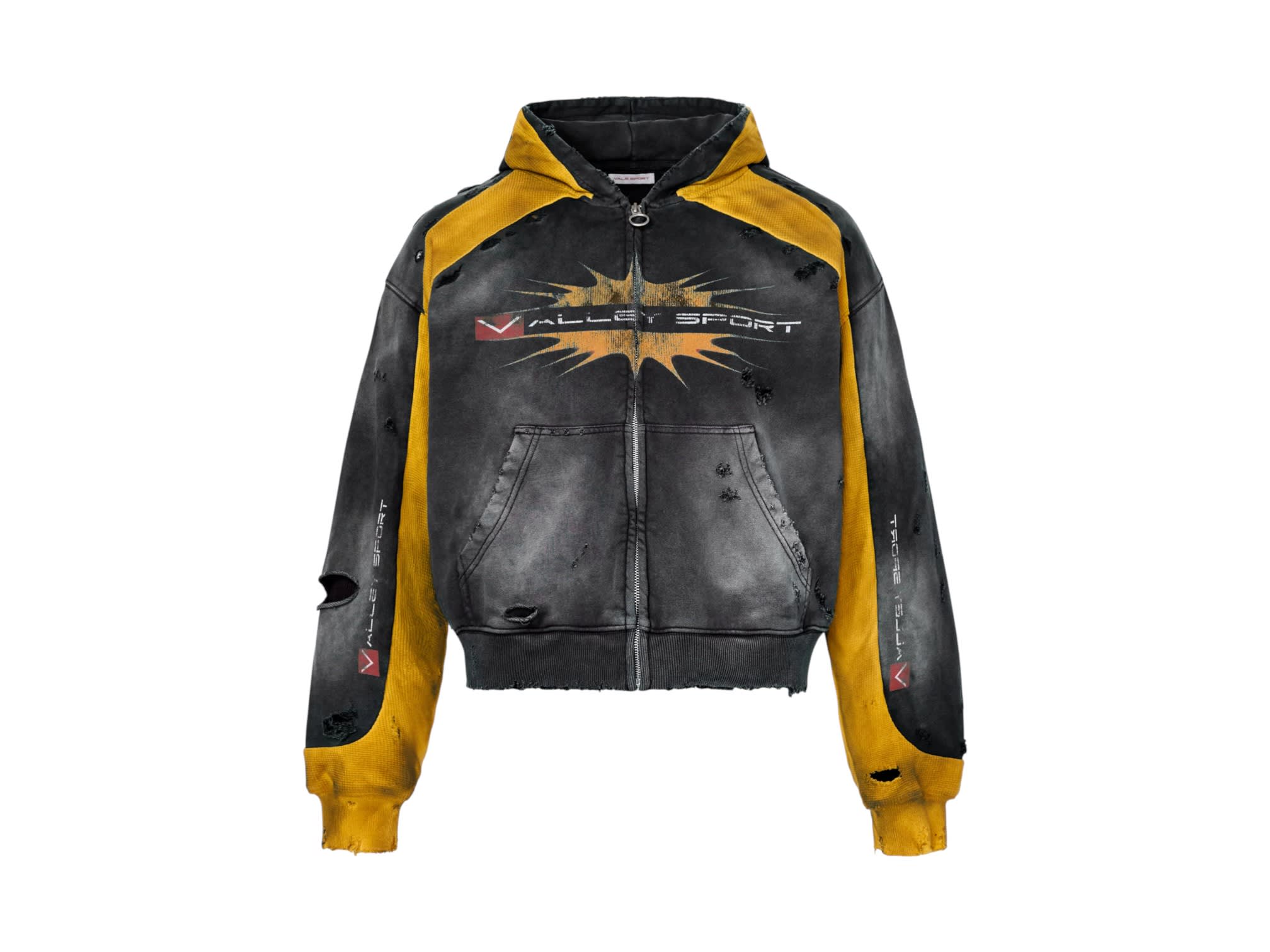 Vale Forever Khalifa Zip Up Hoodie Black