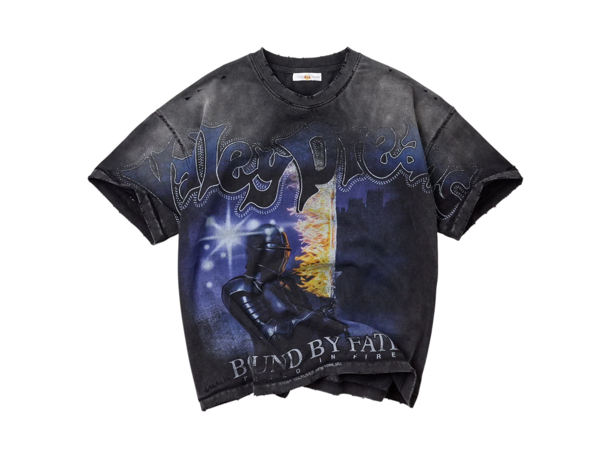 Vale Forever Lancelot T-Shirt Washed Black
