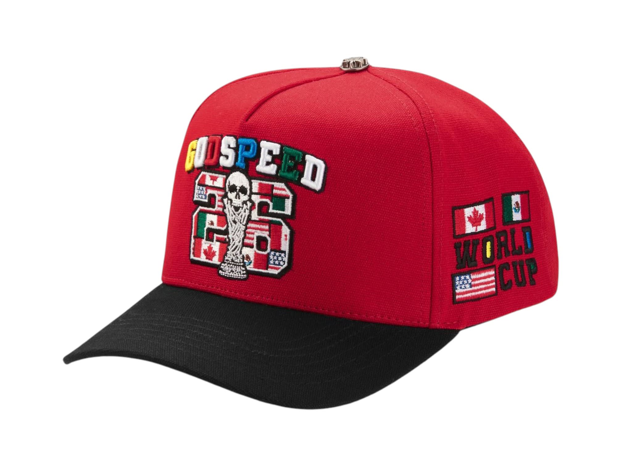 Godspeed '26 World Cup Hat Black/Red