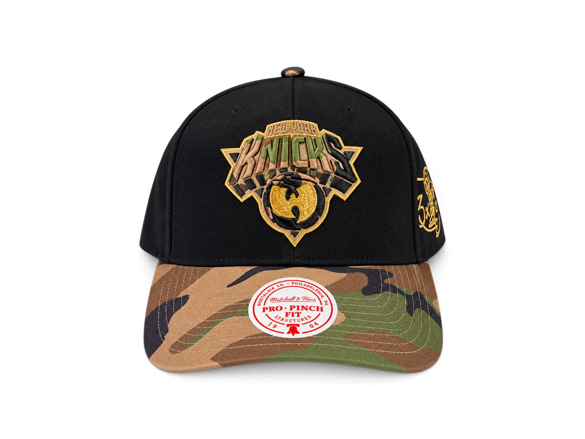 https://res.cloudinary.com/dlqdbsx2k/image/upload/v1791515098/Black_Knicks_Camouflage_Pro_Pinch_Cap_ftary0.jpg