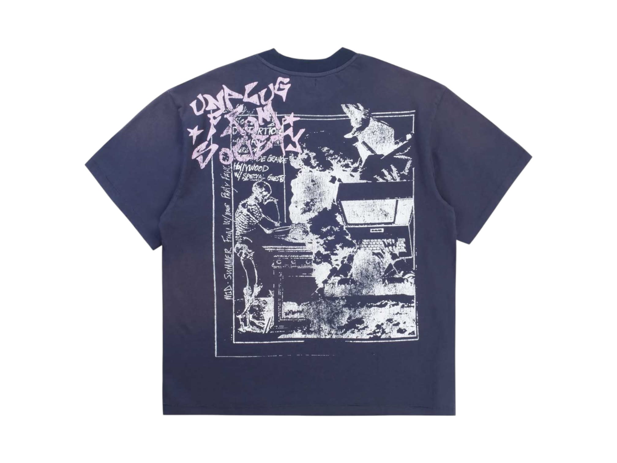 Boredom Kills French T-Shirt Navy