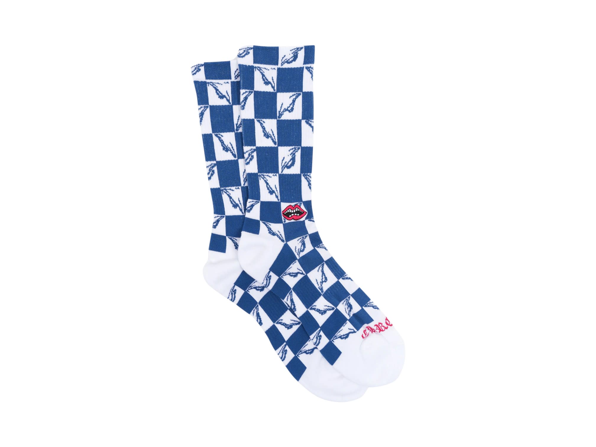 Chrome Hearts Matty Boy 99 Eyes Socks Blue