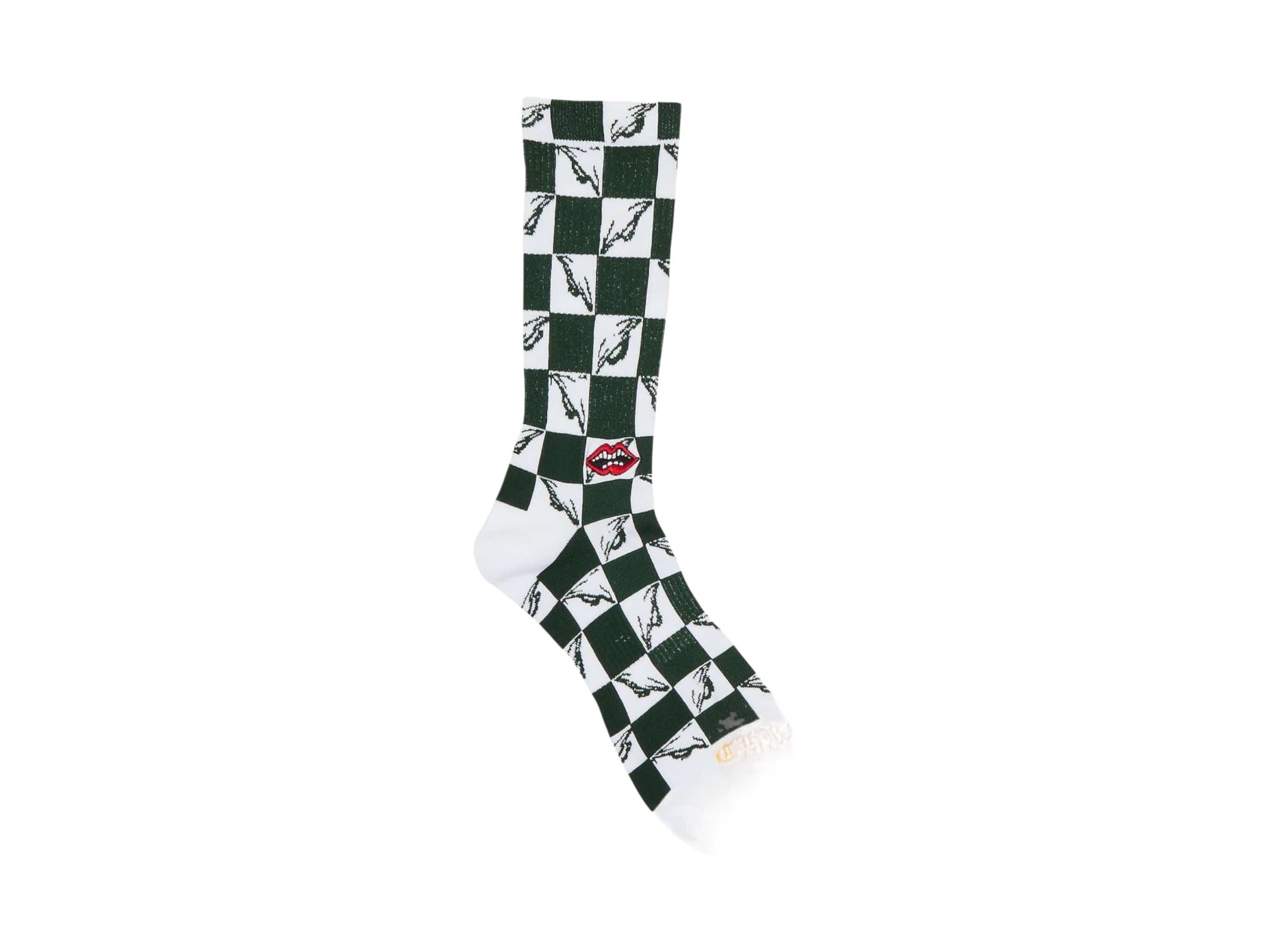 Chrome Hearts Matty Boy 99 Eyes Socks Green