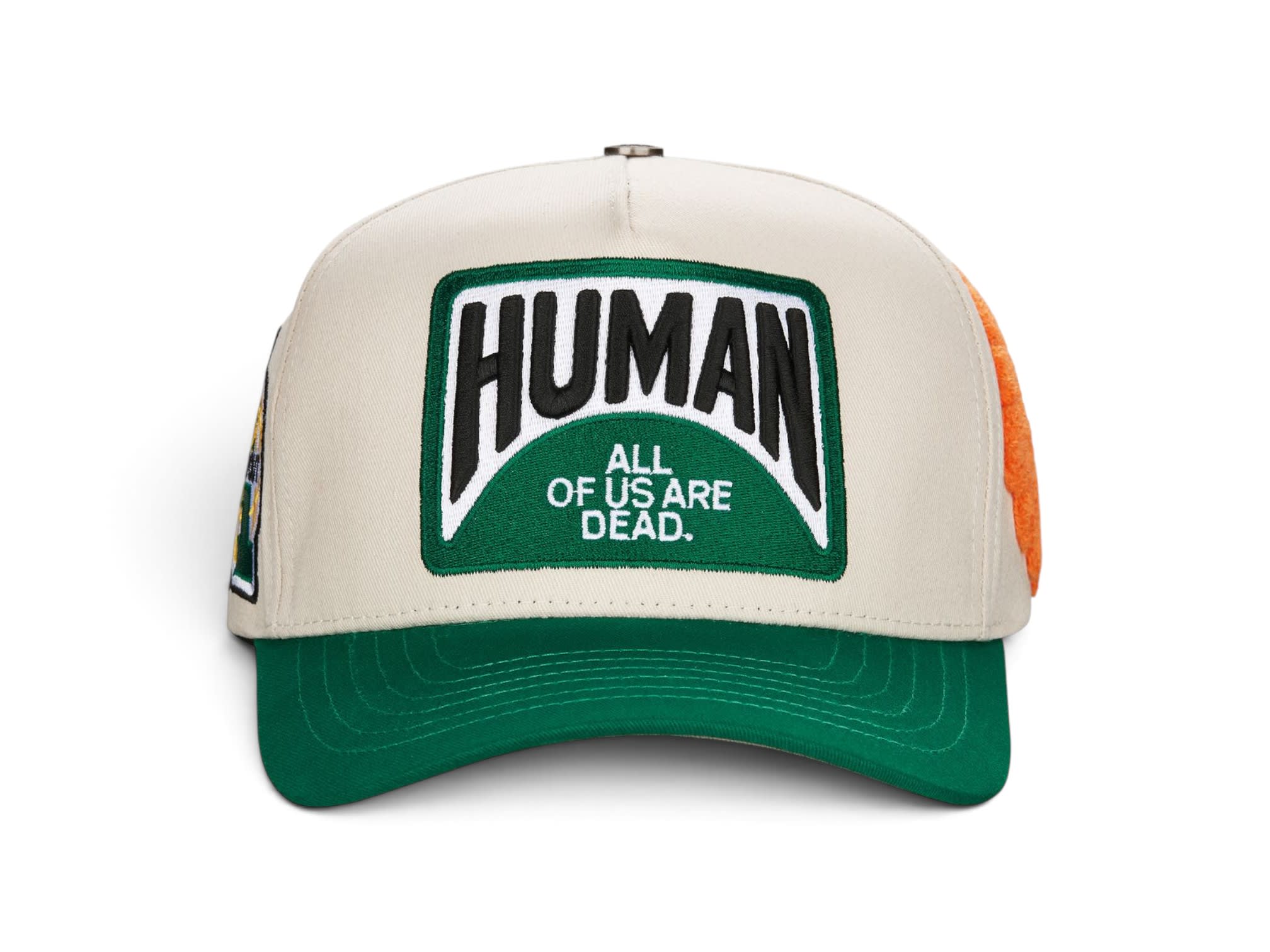 All Human Coronao v2 Hat Cream/Green
