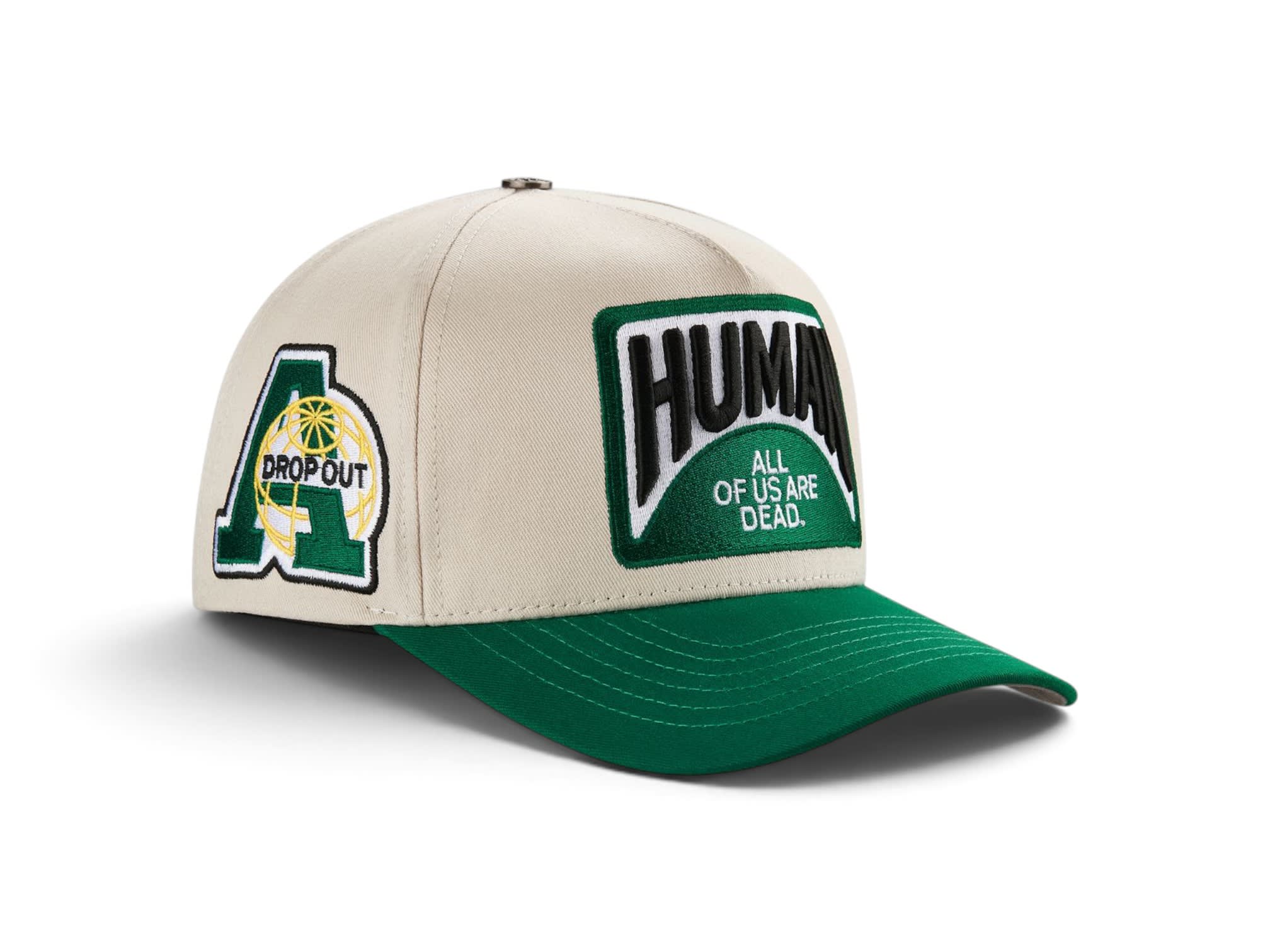 All Human Coronao v2 Hat Cream/Green
