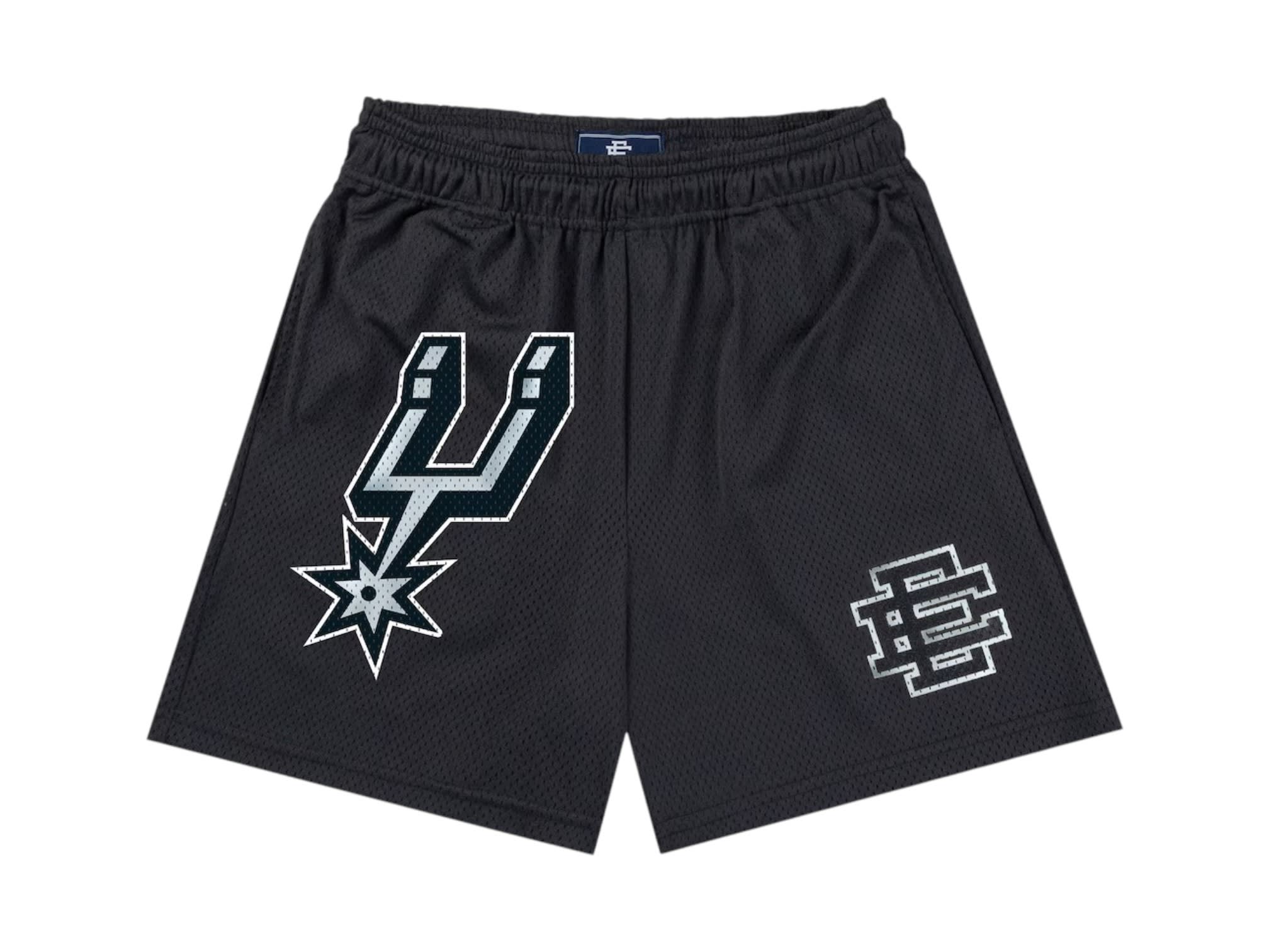 Eric Emanuel x NBA San Antonio Spurs EE Shorts Black