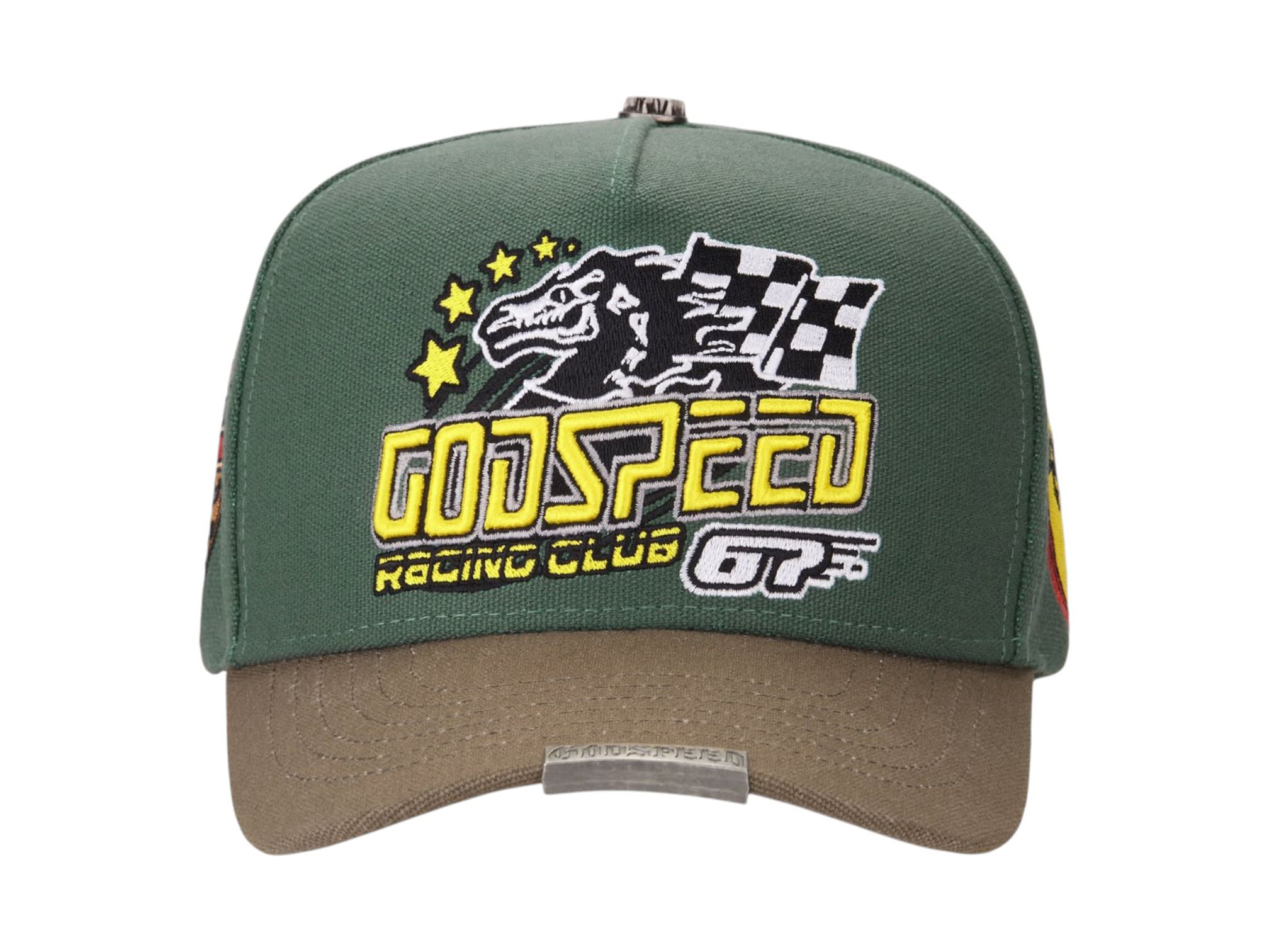 GRC Members Snapback Hat Green/Brown