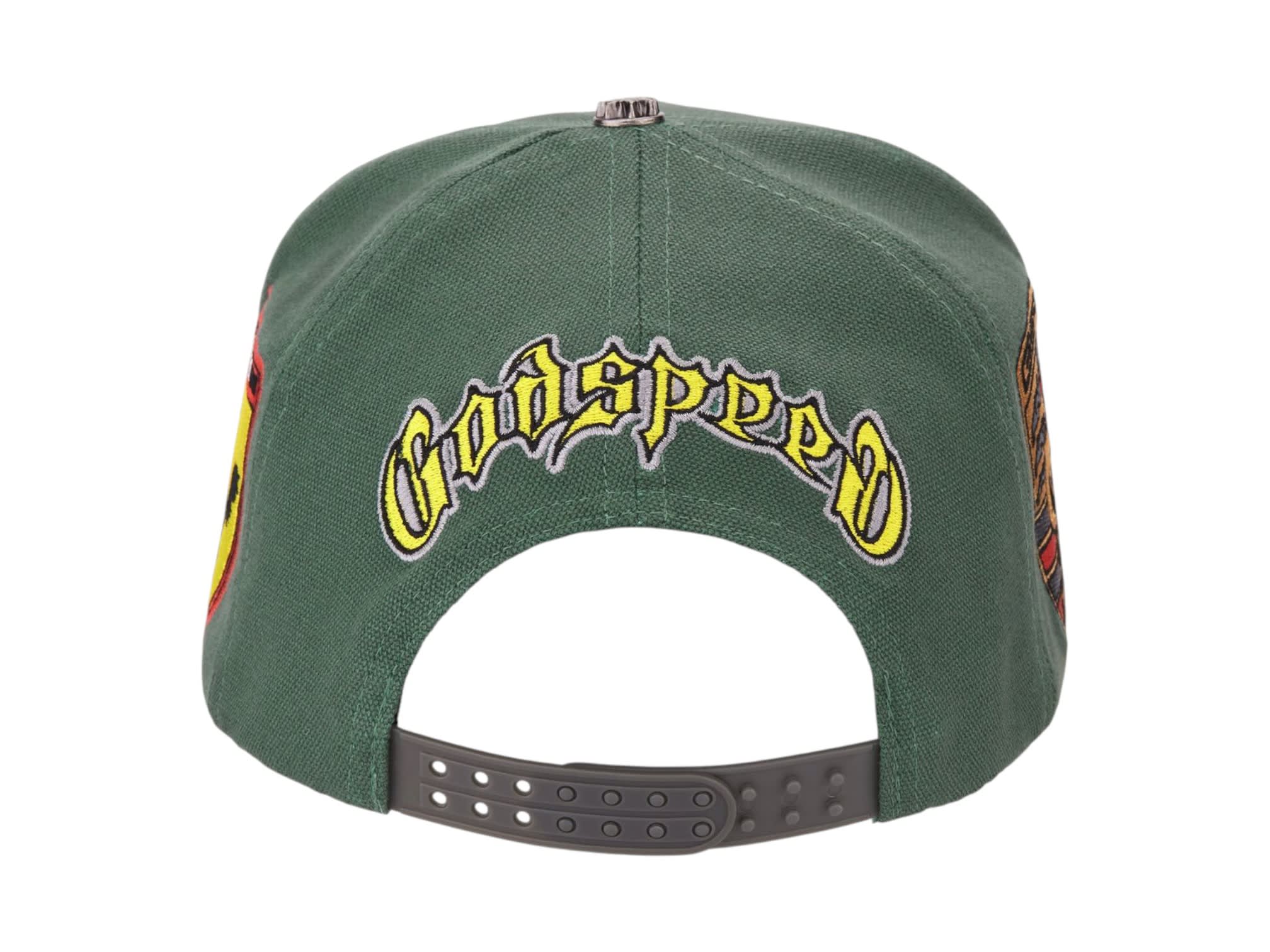 GRC Members Snapback Hat Green/Brown