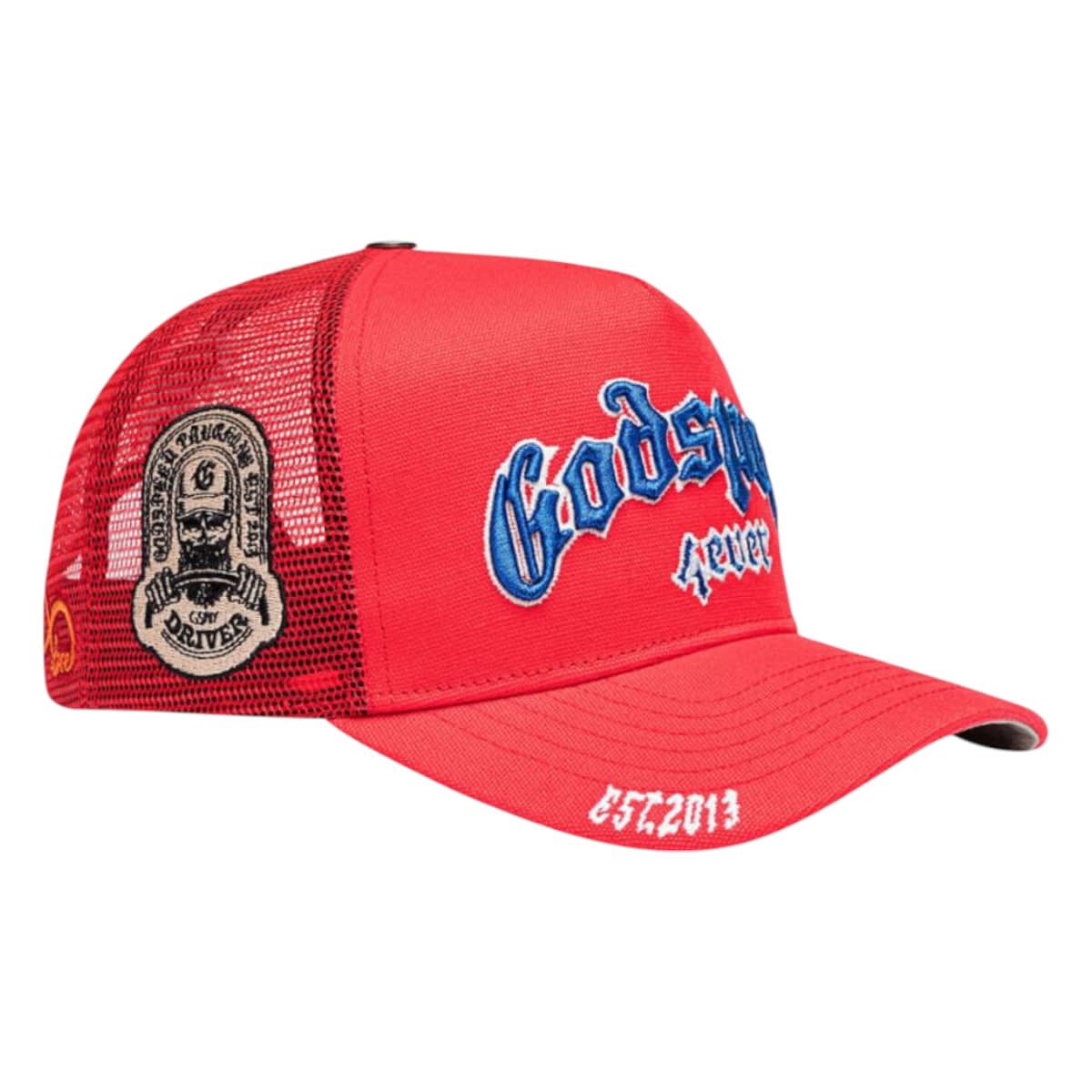 Godspeed GS Forever Trucker Hat Red/White/Blue