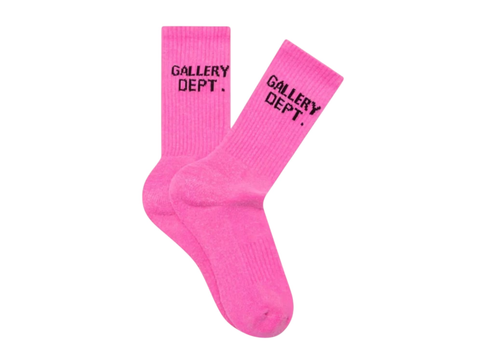 Gallery Dept. Clean Socks Pink & Black