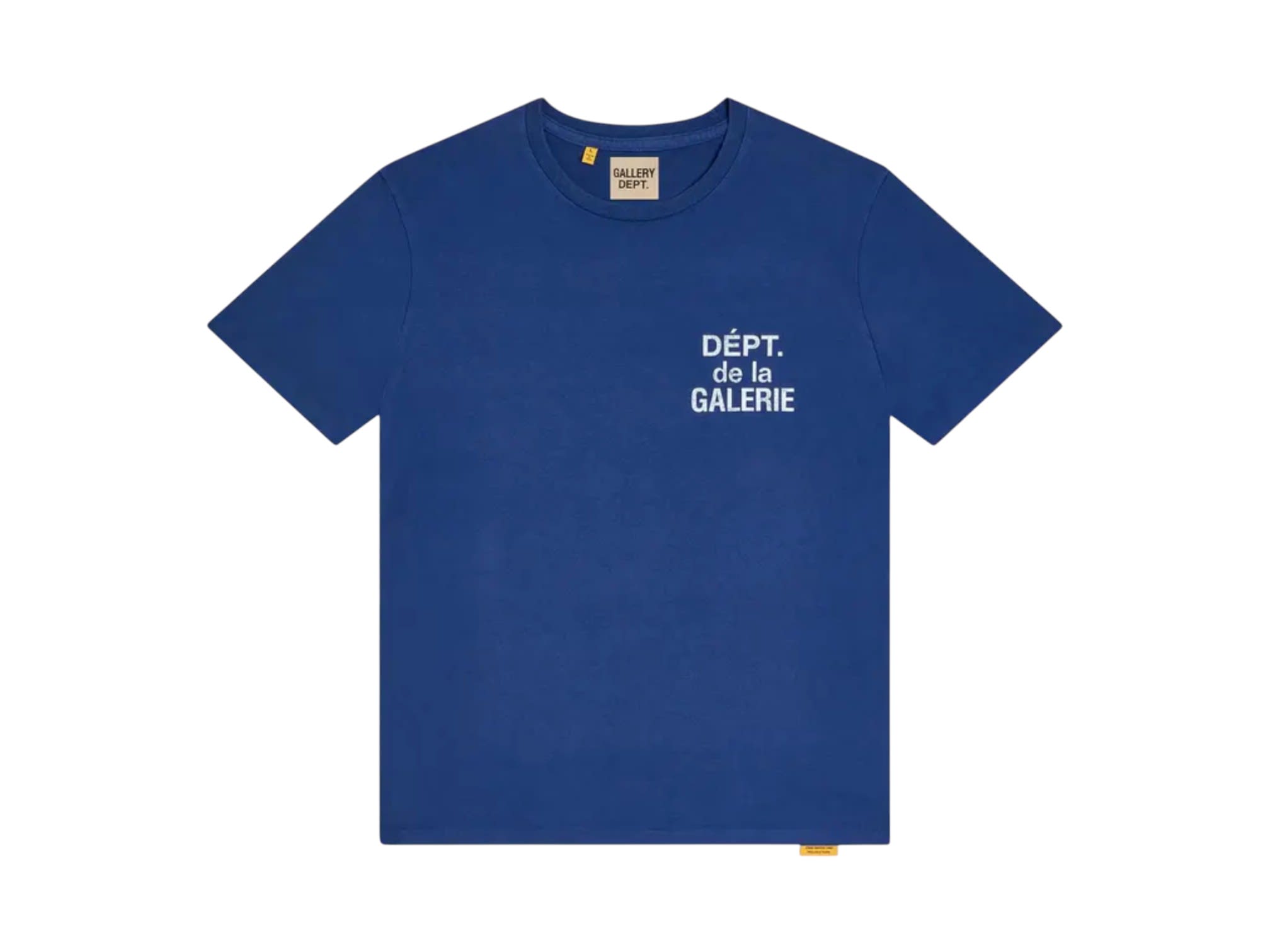 AD52344 Gallery Dept French Logo T-Shirt Navy