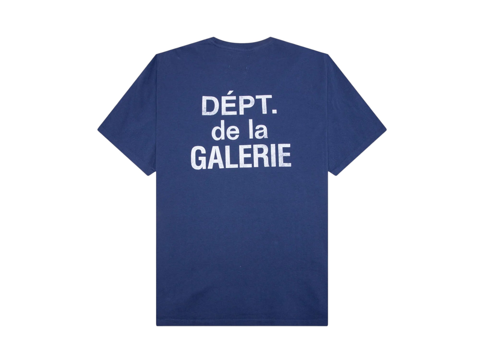 AD52344 Gallery Dept French Logo T-Shirt Navy