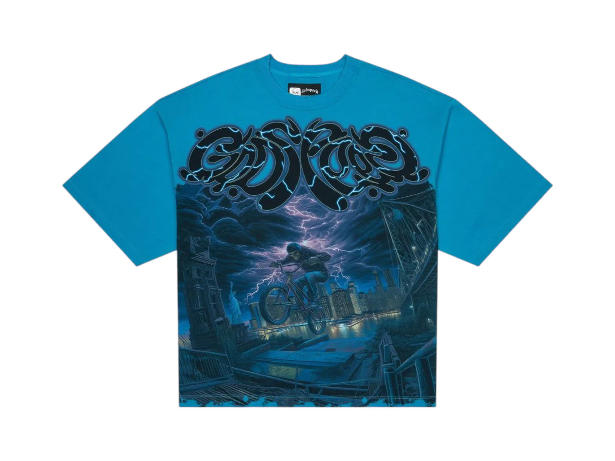 Godspeed B.M.X T-Shirt Carolina Blue